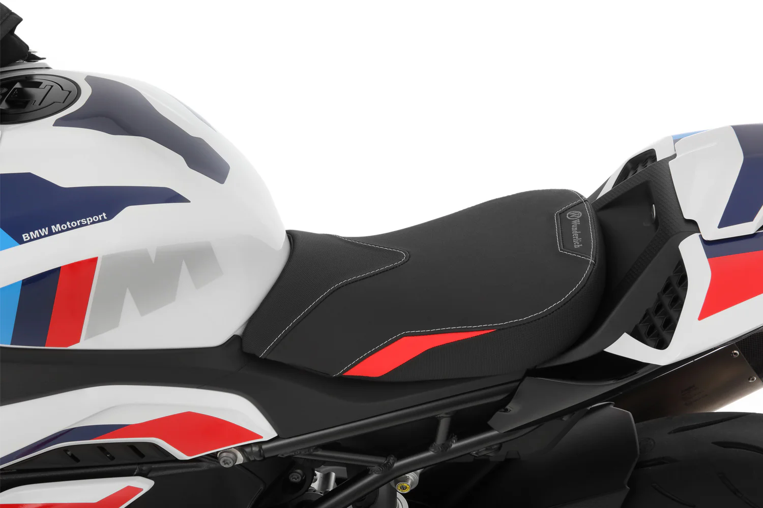 Wunderlich Aktivkomfort Seat | Black/Red | BMW M 1000 R - Image 9