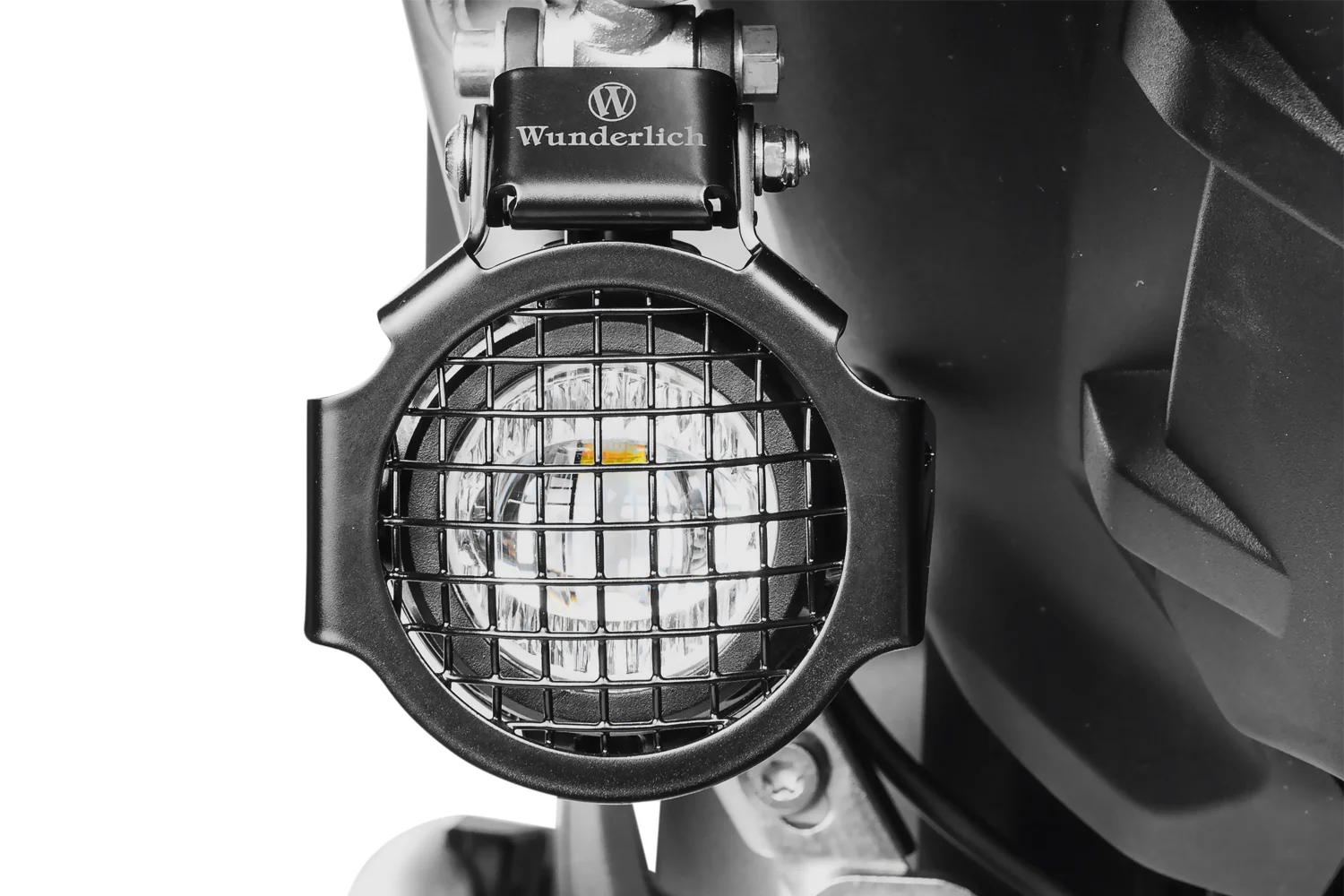 Wunderlich Auxiliary Light Protection Grille For Original | Black | BMW R 1200 RT - Image 6