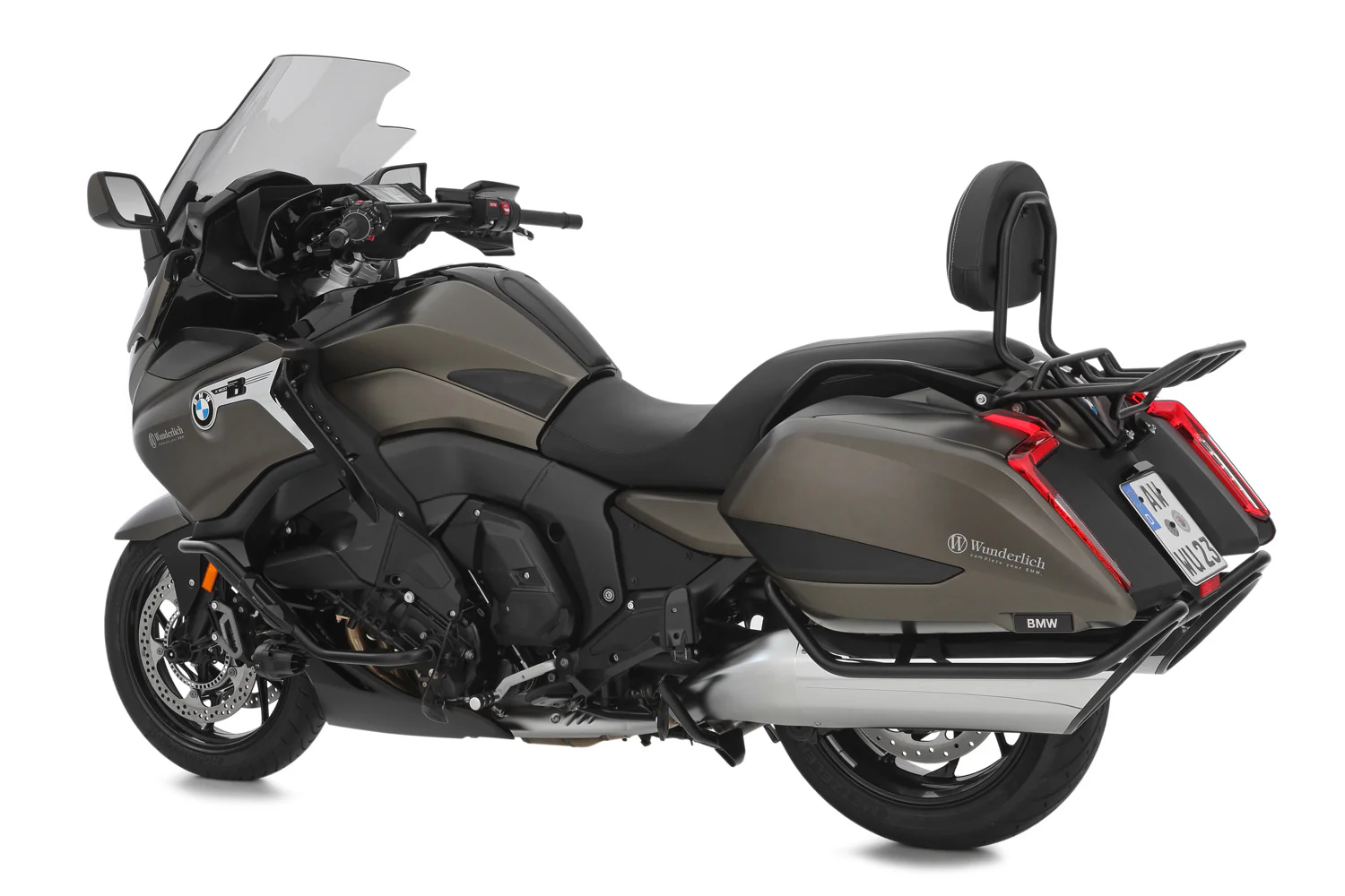 Wunderlich Back Cushion For Back Support | Black | BMW K 1600 Bagger - Image 3