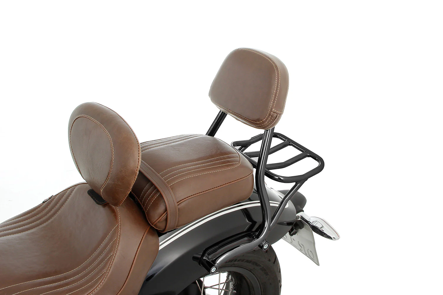 Wunderlich Backrest | Black/Brown | BMW R 18 2018>2023 - Image 3