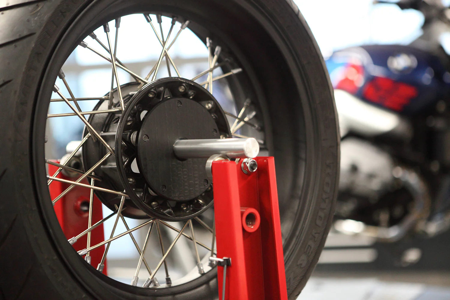 Wunderlich Balance Adapter For Rear Wheel | Black | BMW R nineT - Image 3