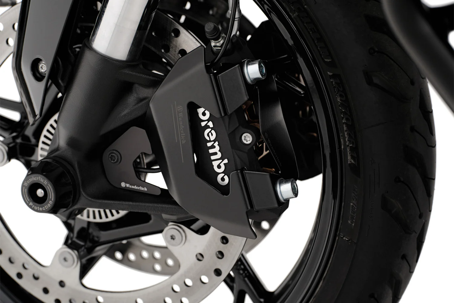 Wunderlich Brake Calliper Dirt Trap Front | Black | BMW R nineT - Image 4