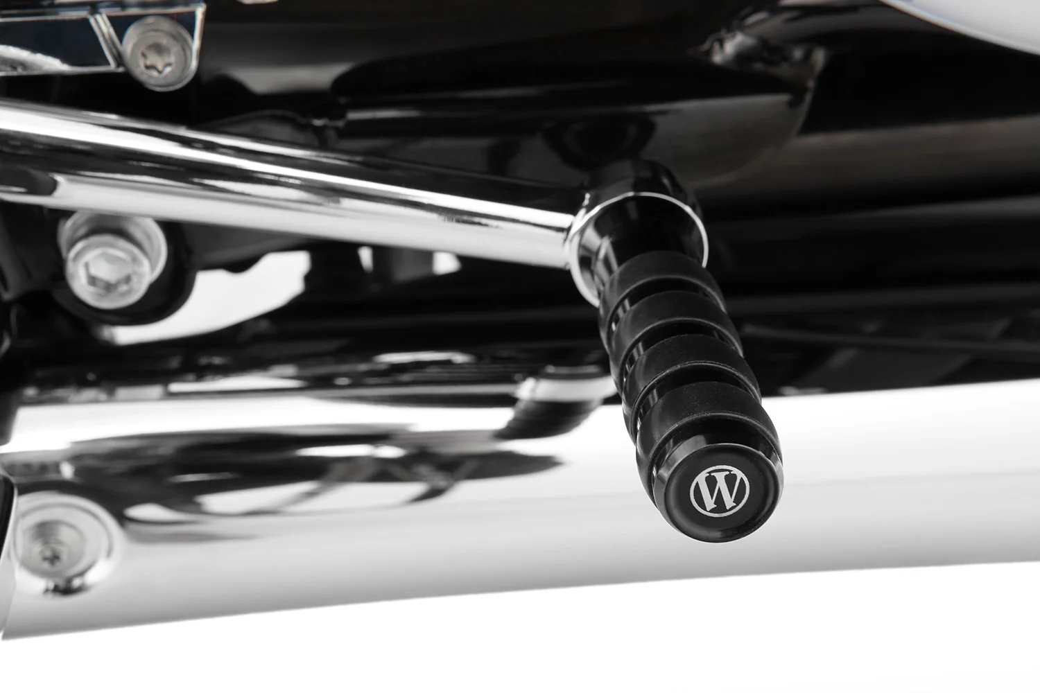 Wunderlich Brake Lever Extension For Models with Footrests | Black | BMW R 18 - Image 3