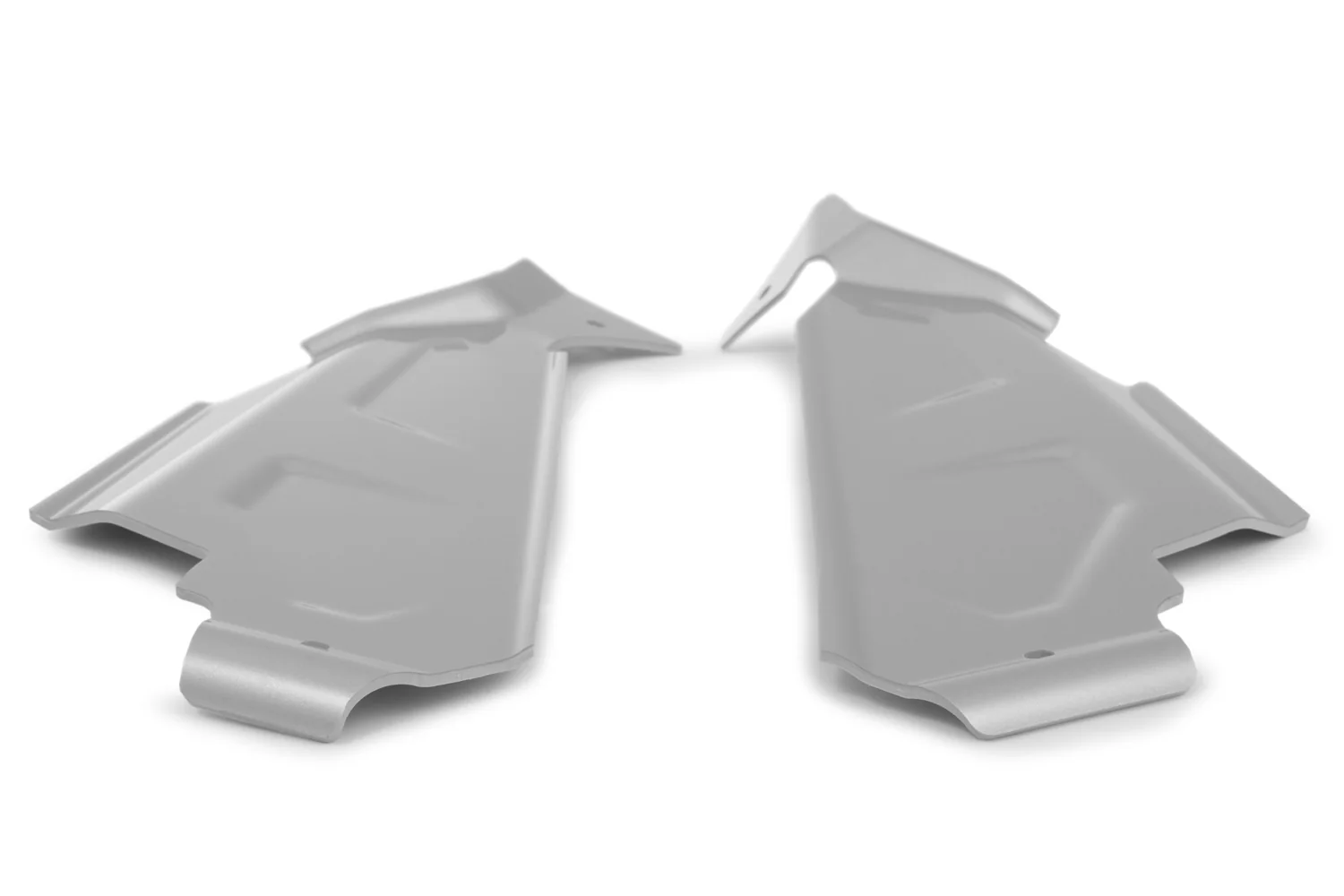 Wunderlich Case Carrier Spray Protection Set | Silver | BMW R 1250 GS Adventure - Image 2
