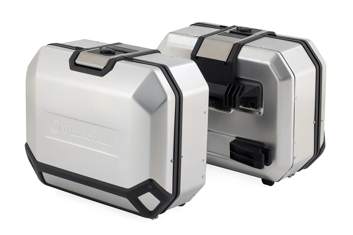 Wunderlich Case Set X-case X36 with Standard Lock | Silver | BMW R 1300 GS - Image 2