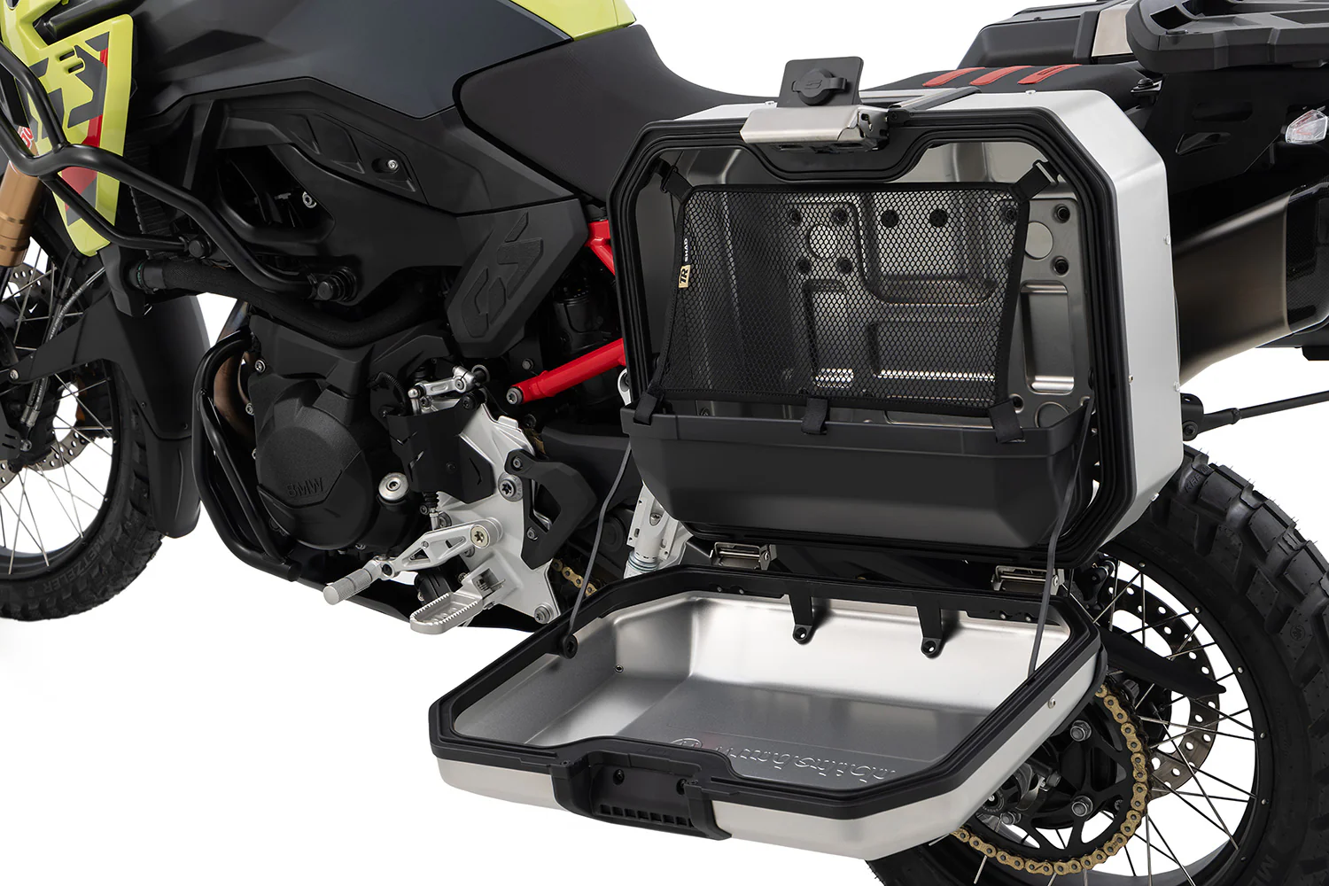 Wunderlich Case Set X-case X36 with Standard Lock | Silver | BMW R 1300 GS - Image 3