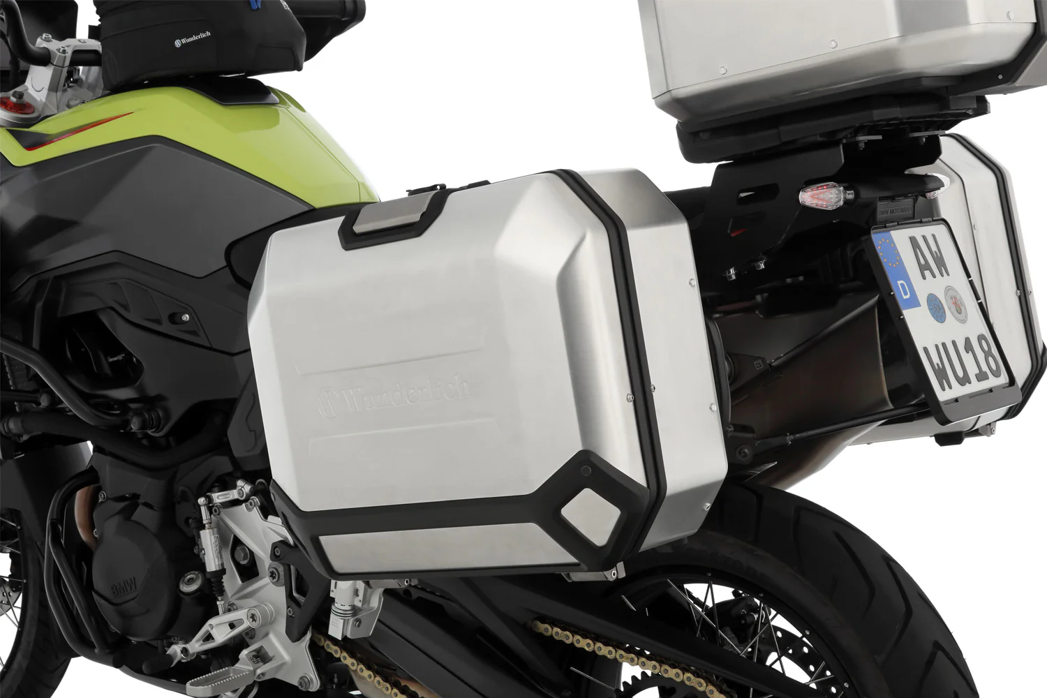 Wunderlich Case Set X-case X36 with Standard Lock | Silver | BMW R 1300 GS - Image 8