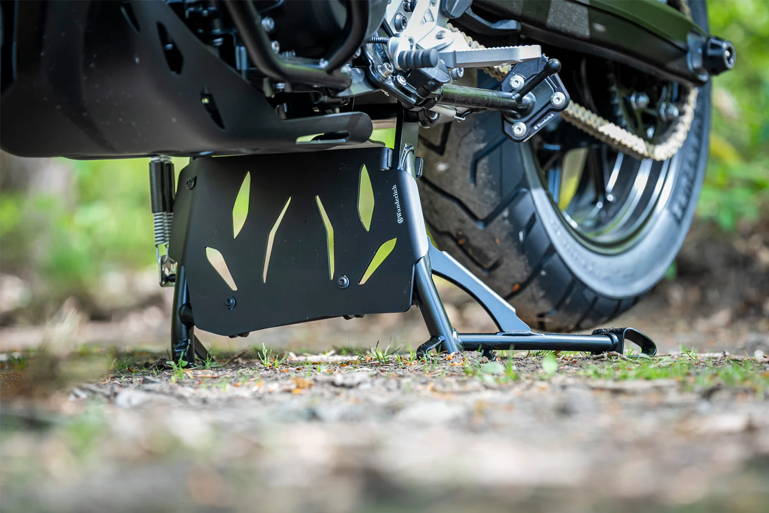 Wunderlich Centre Stand Protection Plate | Black | BMW F 750 GS - Image 4