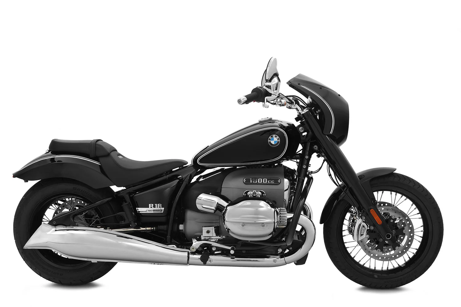 Wunderlich Cockpit Fairing Rock ™N˜ Roll | White | BMW R 18 - Image 3