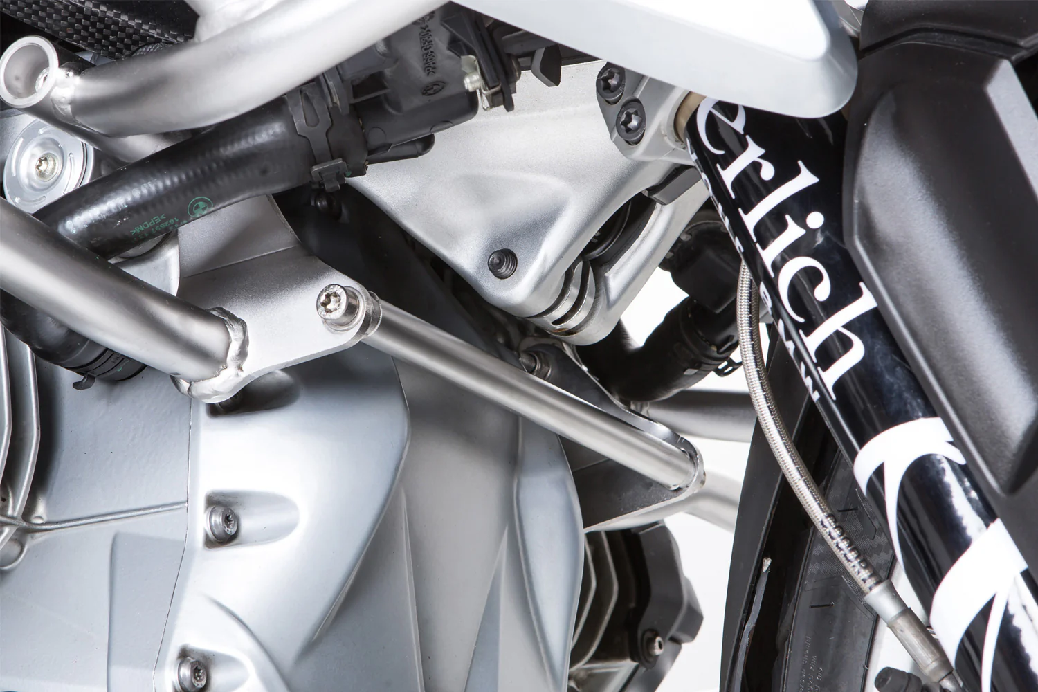 Wunderlich Compound Strut For Engine Protection Bar | Silver | BMW R 1250 GS - Image 2