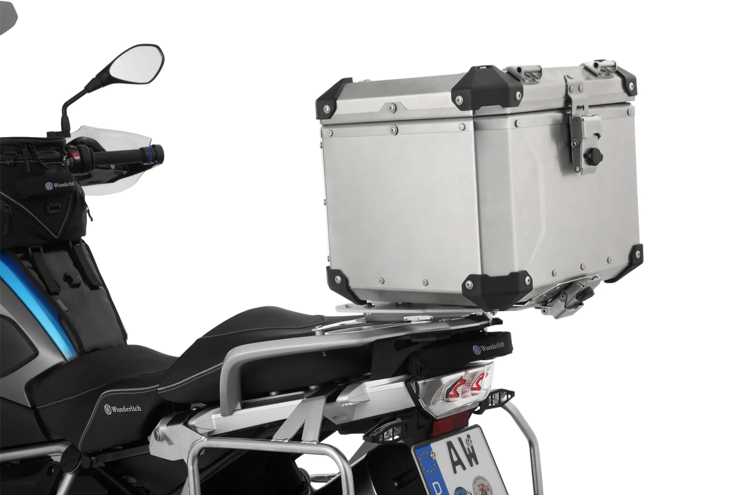 Wunderlich Corner Protection For Top Case Cover Bottom | Black | BMW R 1300 GS