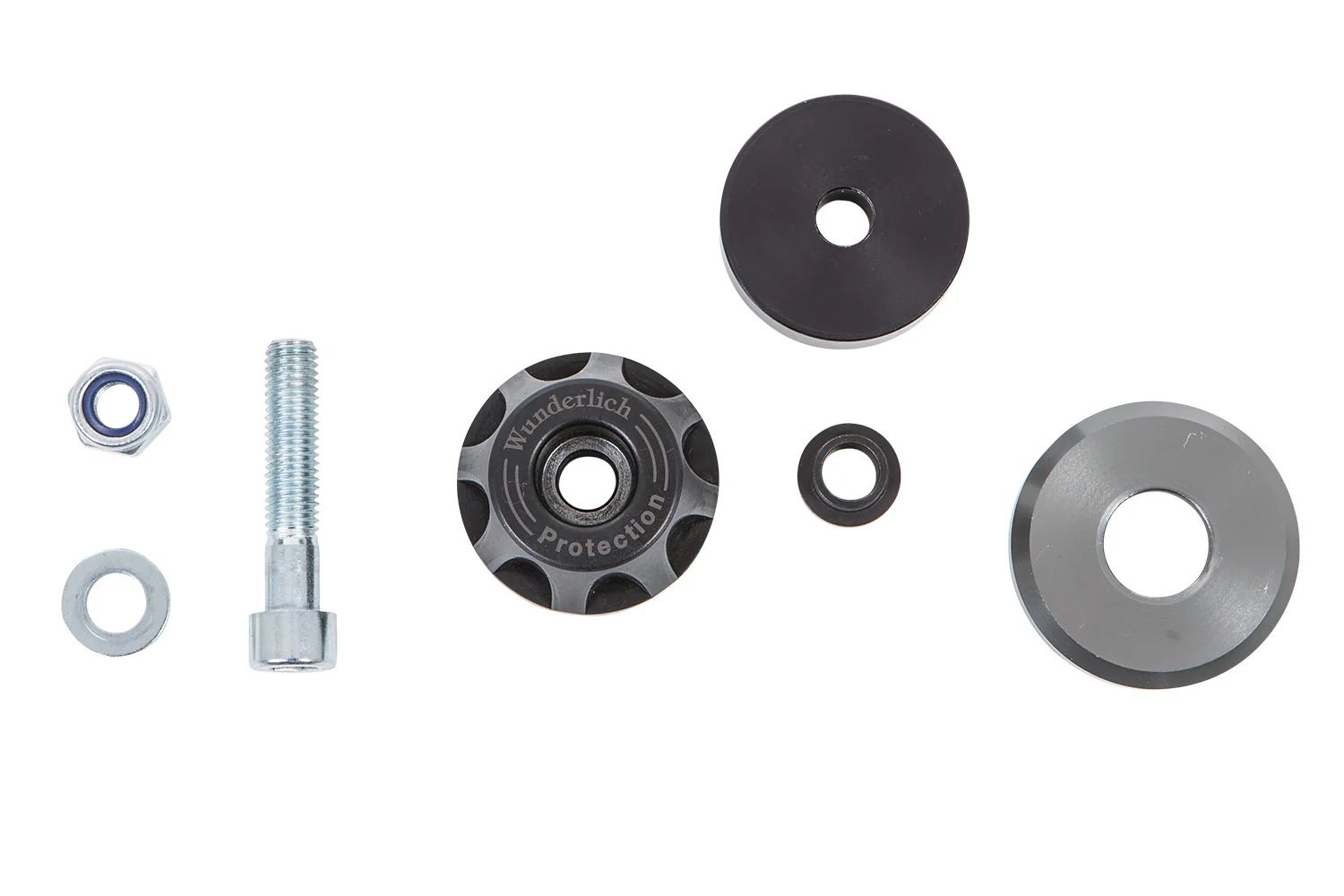 Wunderlich Crash Pads For Crash Bars | Titanium | BMW S 1000 XR - Image 2
