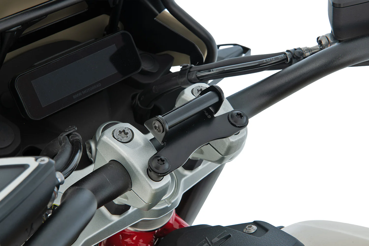 Wunderlich Device Smartphone Holder 12 mm Round Tube | Black | BMW R nineT - Image 5