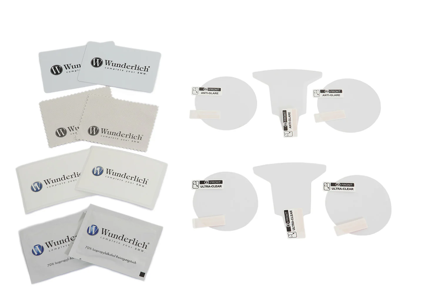 Wunderlich Display Protection Film Set | Clear | BMW R nineT - Image 2