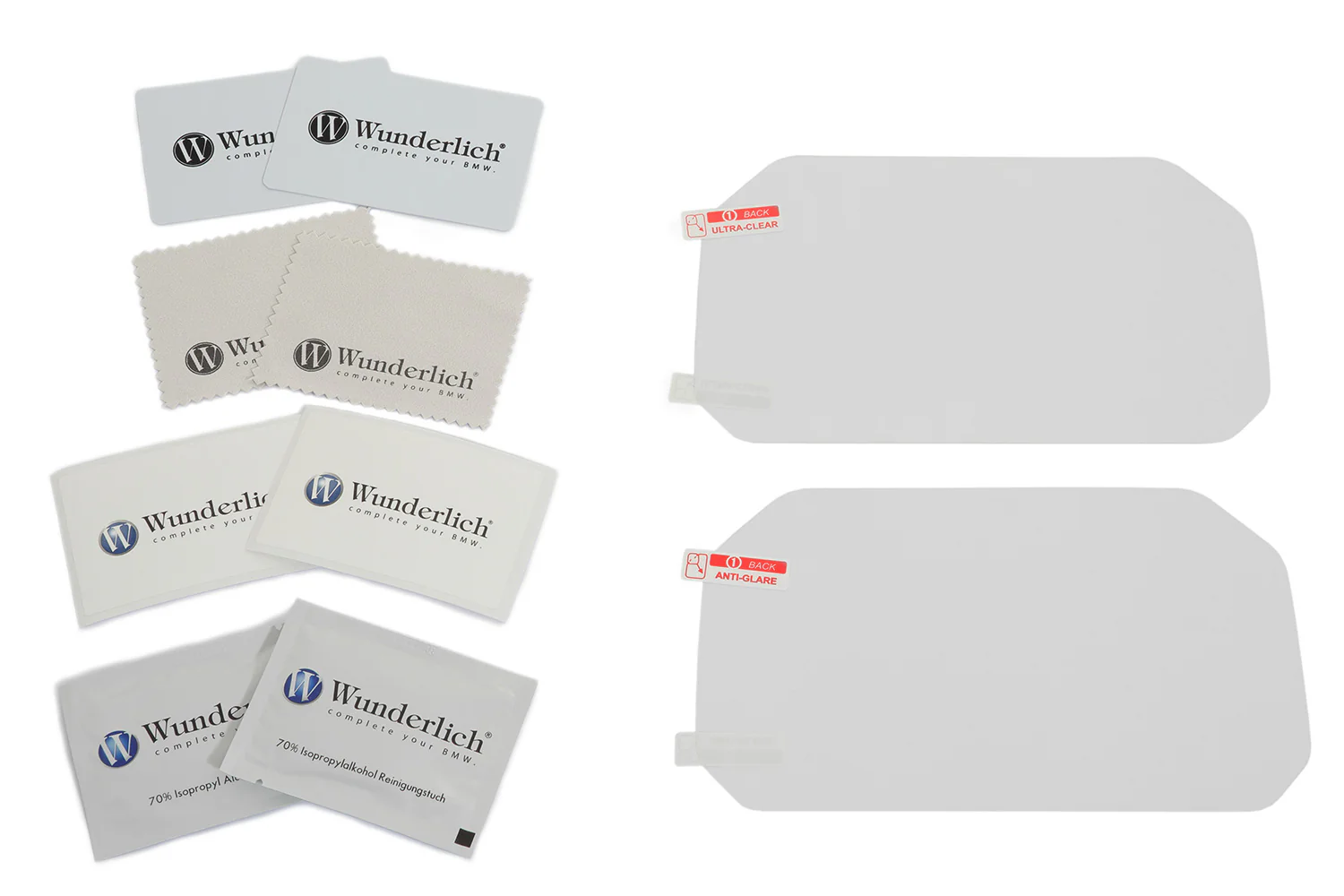 Wunderlich Display Protection Film Set Connectivity | Clear | BMW C 400 X - Image 3