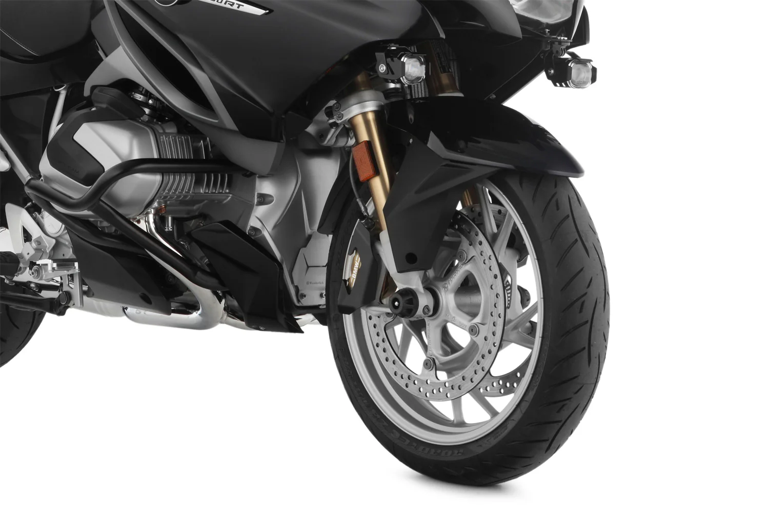 Wunderlich Doubleshock Axle Protection Pads Front | Black | BMW R 1250 GS - Image 2