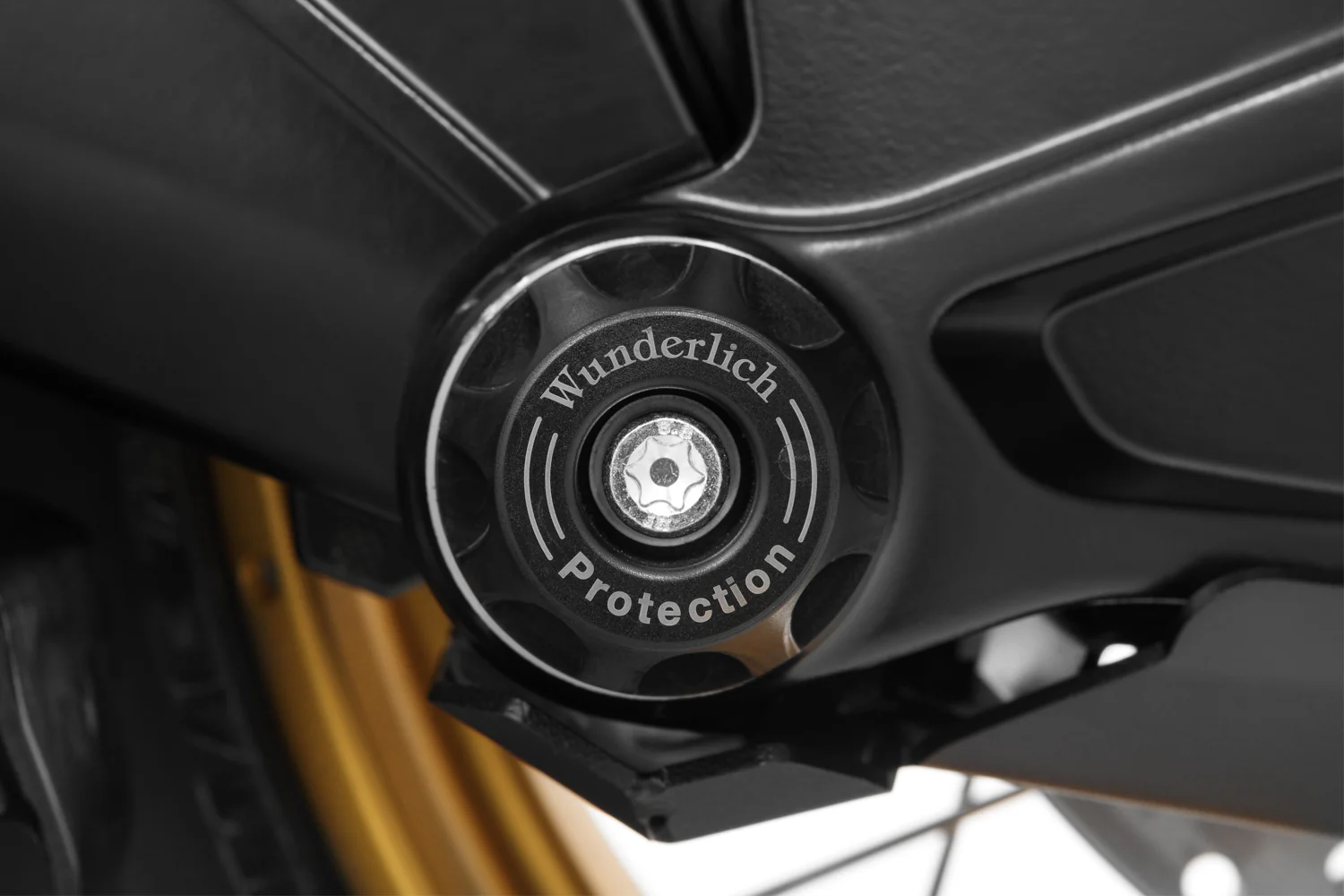 Wunderlich Doubleshock Crash Pad for Final Drive Joint | Black - Image 10
