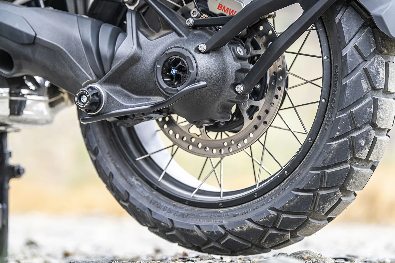 Wunderlich Doubleshock Crash Pad for Final Drive Joint | Black - Image 8