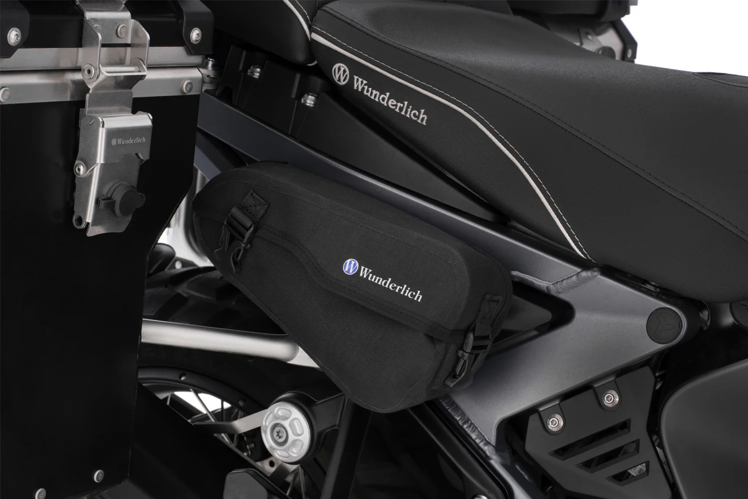 Wunderlich Drybag Side Bags For The Frame Panels | Black | BMW R 1300 GS Adventure
