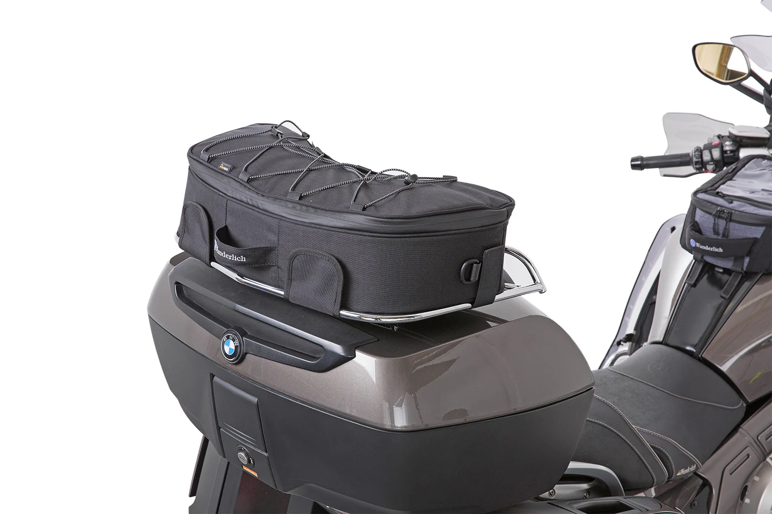 Wunderlich Elephant Bag For Top Case Railing | Black | BMW R 1250 RT - Image 7