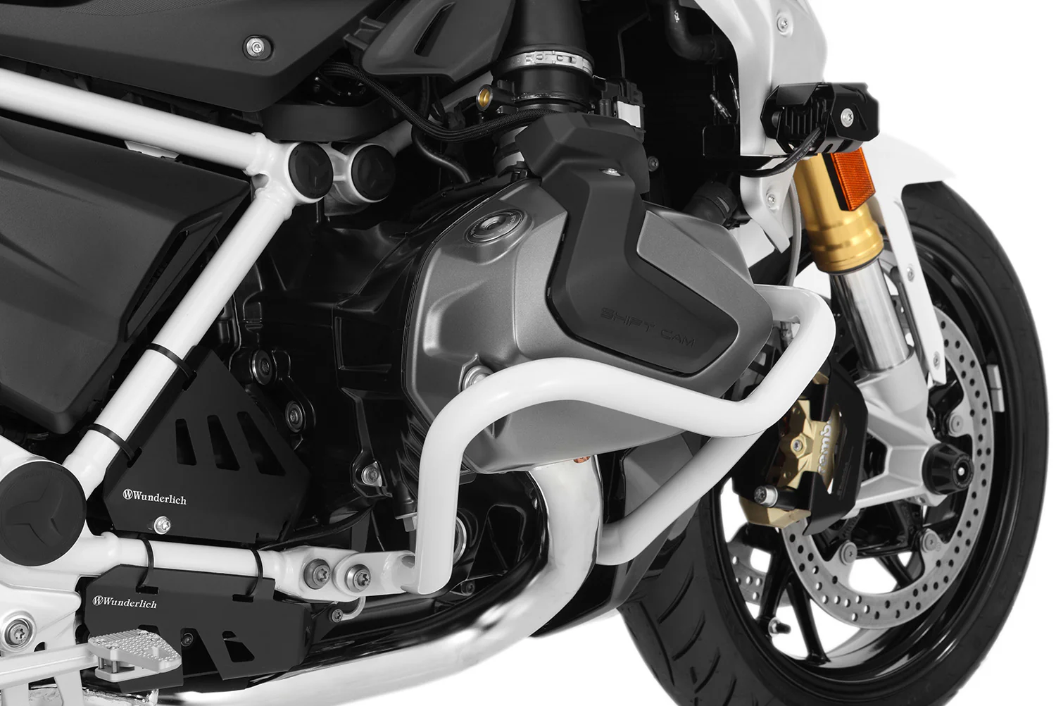 Wunderlich Engine Protection Bar | White | BMW R 1250 R - Image 6