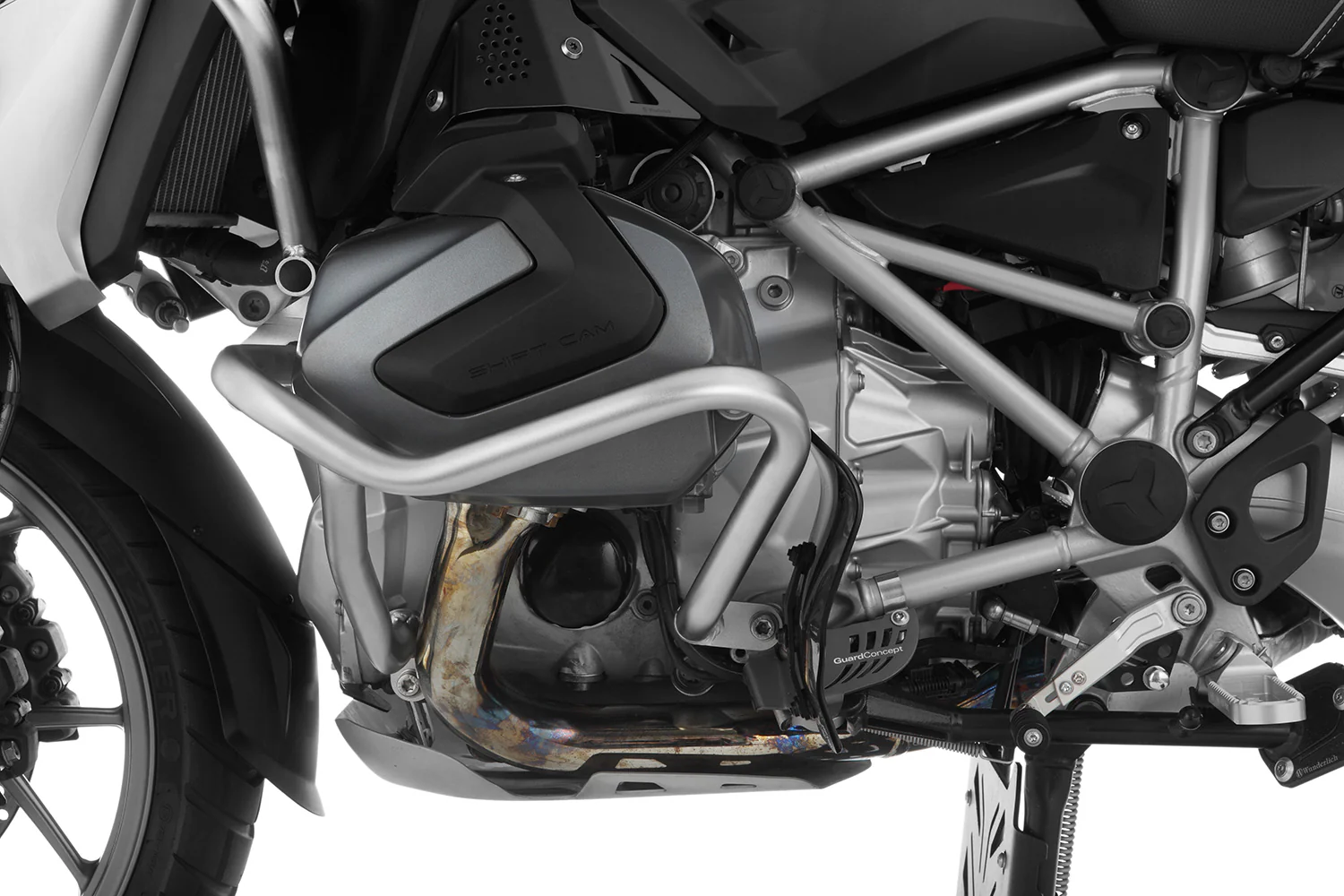 Wunderlich Engine Protection Bar | Silver | BMW R 1250 GS - Image 7