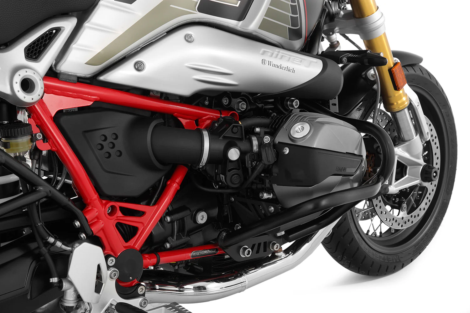 Wunderlich Engine Protection Bar | Black | BMW R nineT - Image 7