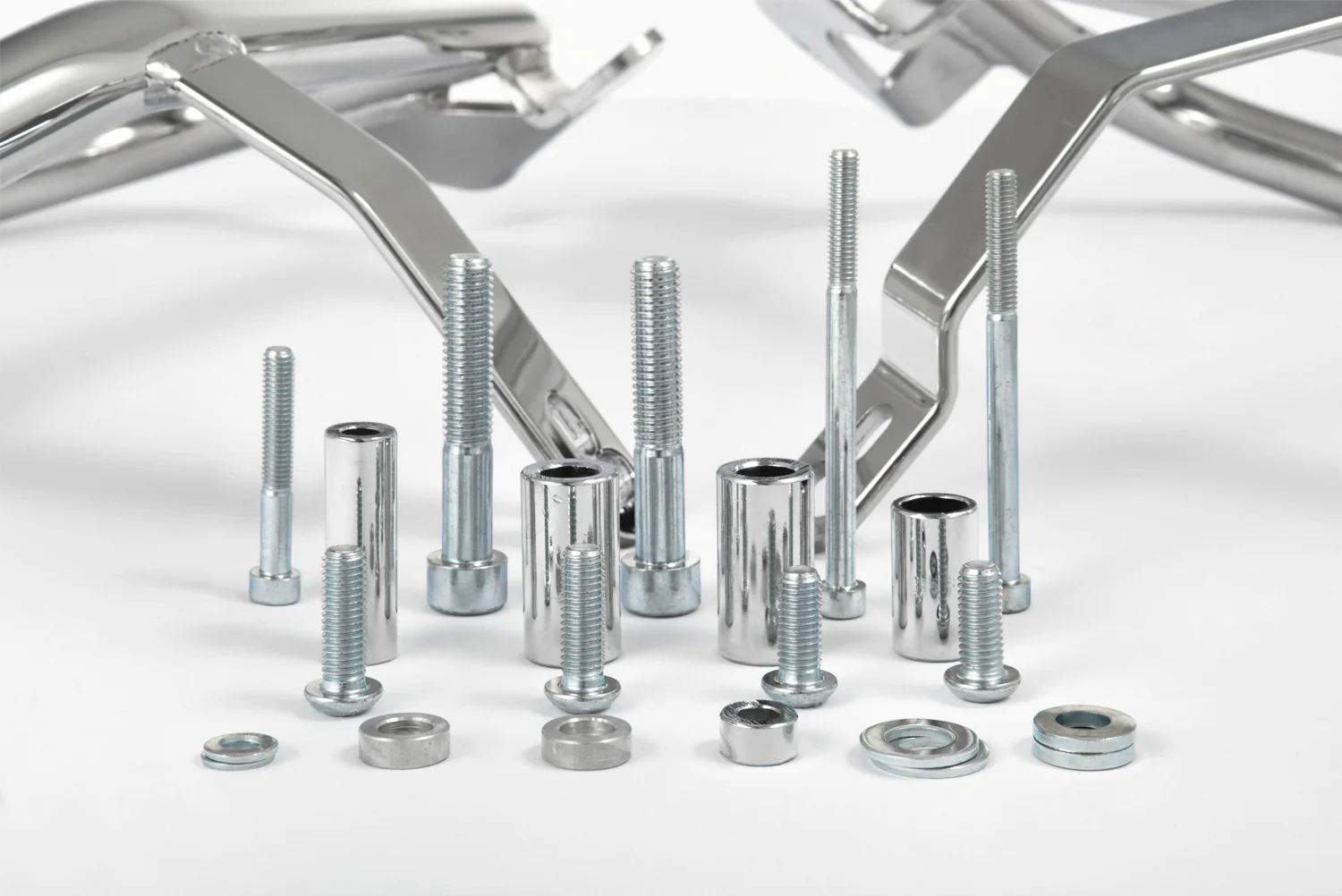 Wunderlich Engine Protection Bar Set | Chrome | BMW K 1600 - Image 5