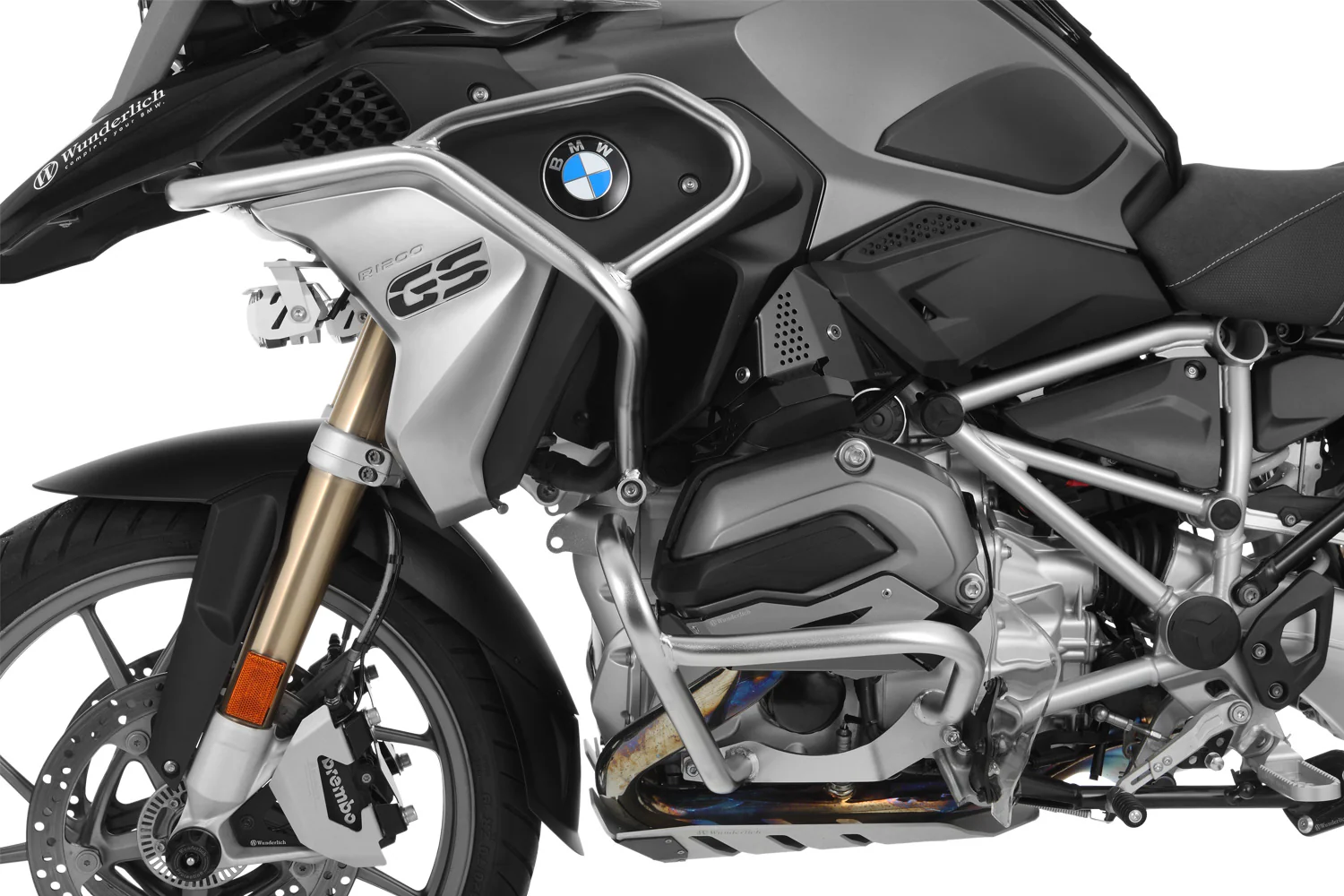 Wunderlich Engine Protection Bar | Silver | BMW R 1200 RS - Image 3