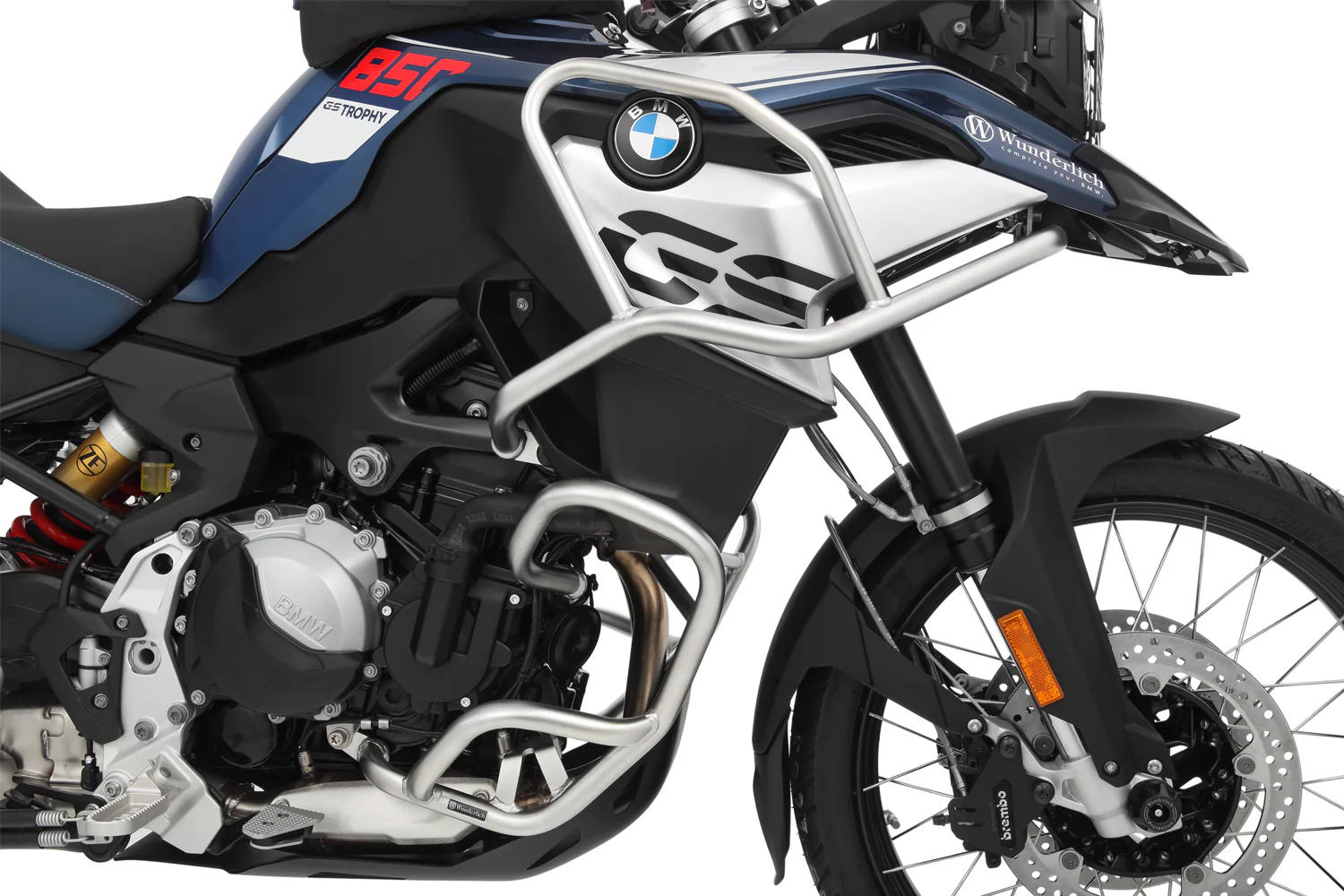 Wunderlich Engine Protection Bar Ultimate Va | Silver | BMW F 900 GS - Image 4
