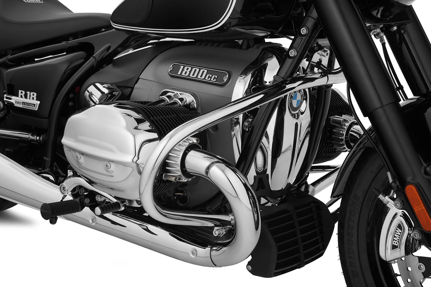 Wunderlich Engine Protection Bar | Chrome | BMW R 18 - Image 7