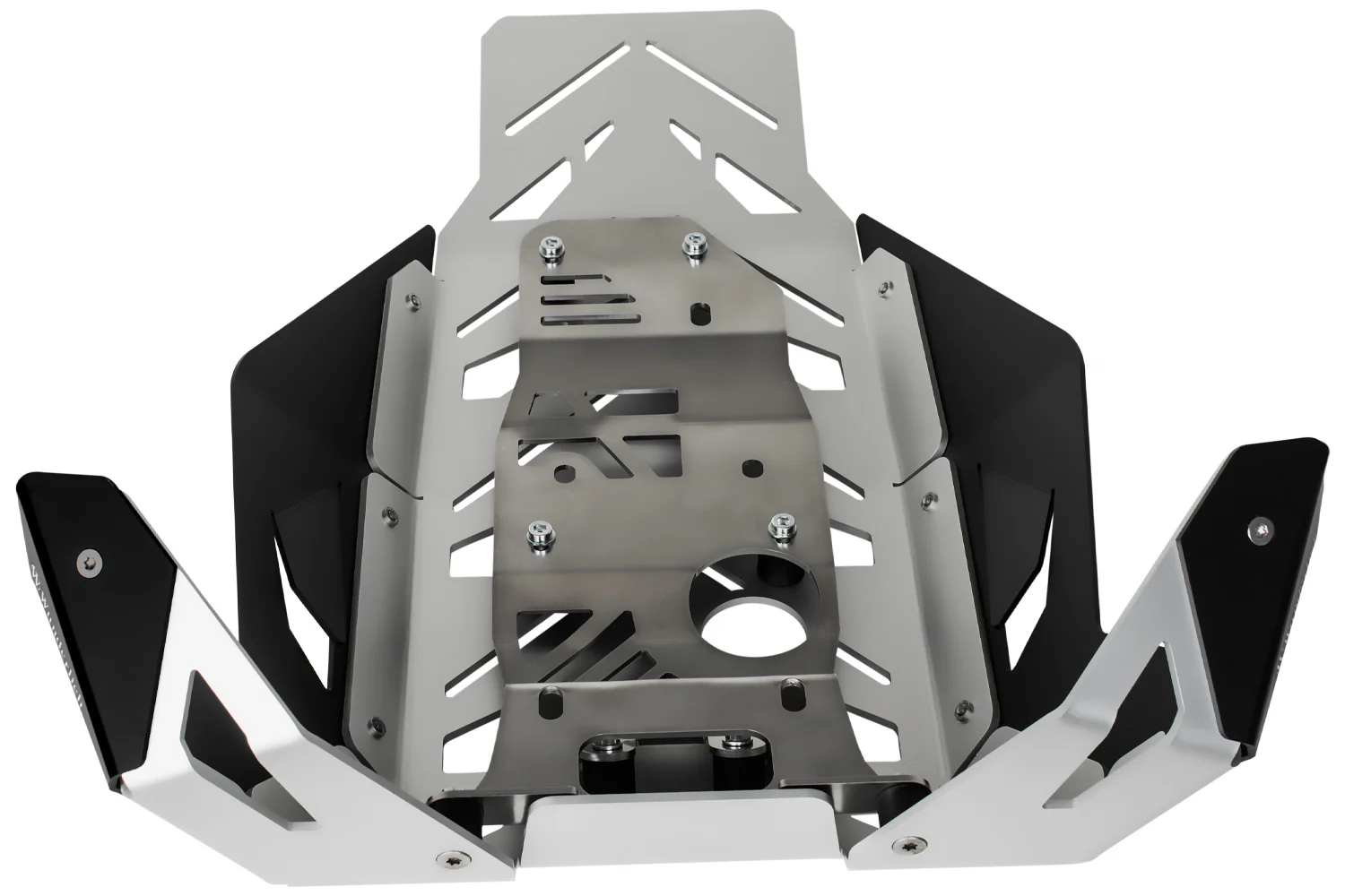 Wunderlich Engine Protection Plates Extreme | Black/Silver | BMW R 1200 GS - Image 4
