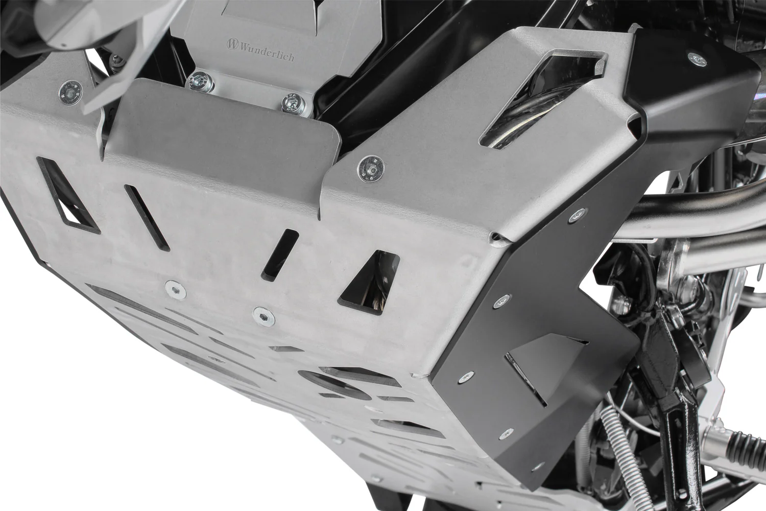 Wunderlich Engine Protection Plates Extreme | Black/Silver | BMW R 1200 GS - Image 6