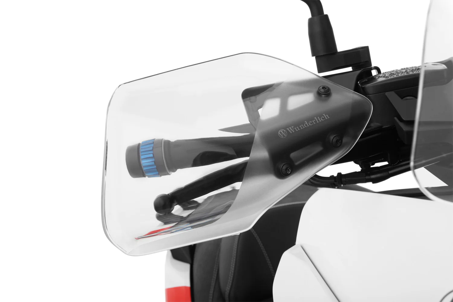 Wunderlich ERGO Hand Guards | Clear | BMW C 400 X - Image 3