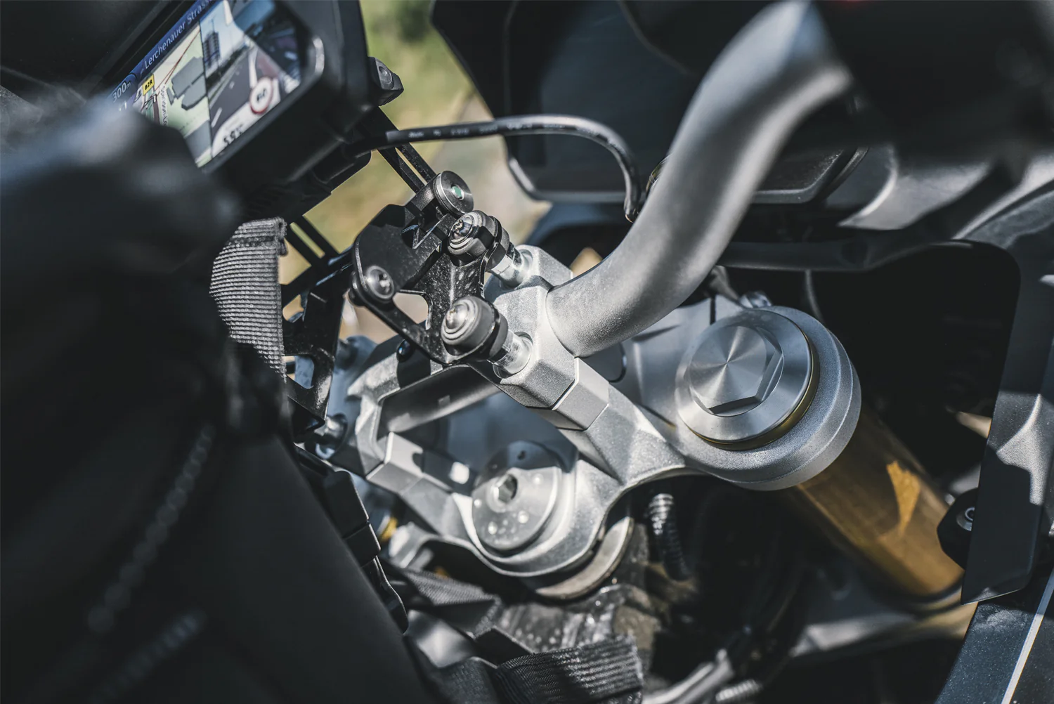 Wunderlich ERGO Handlebar Riser For Models | Silver | BMW F 900 XR - Image 5