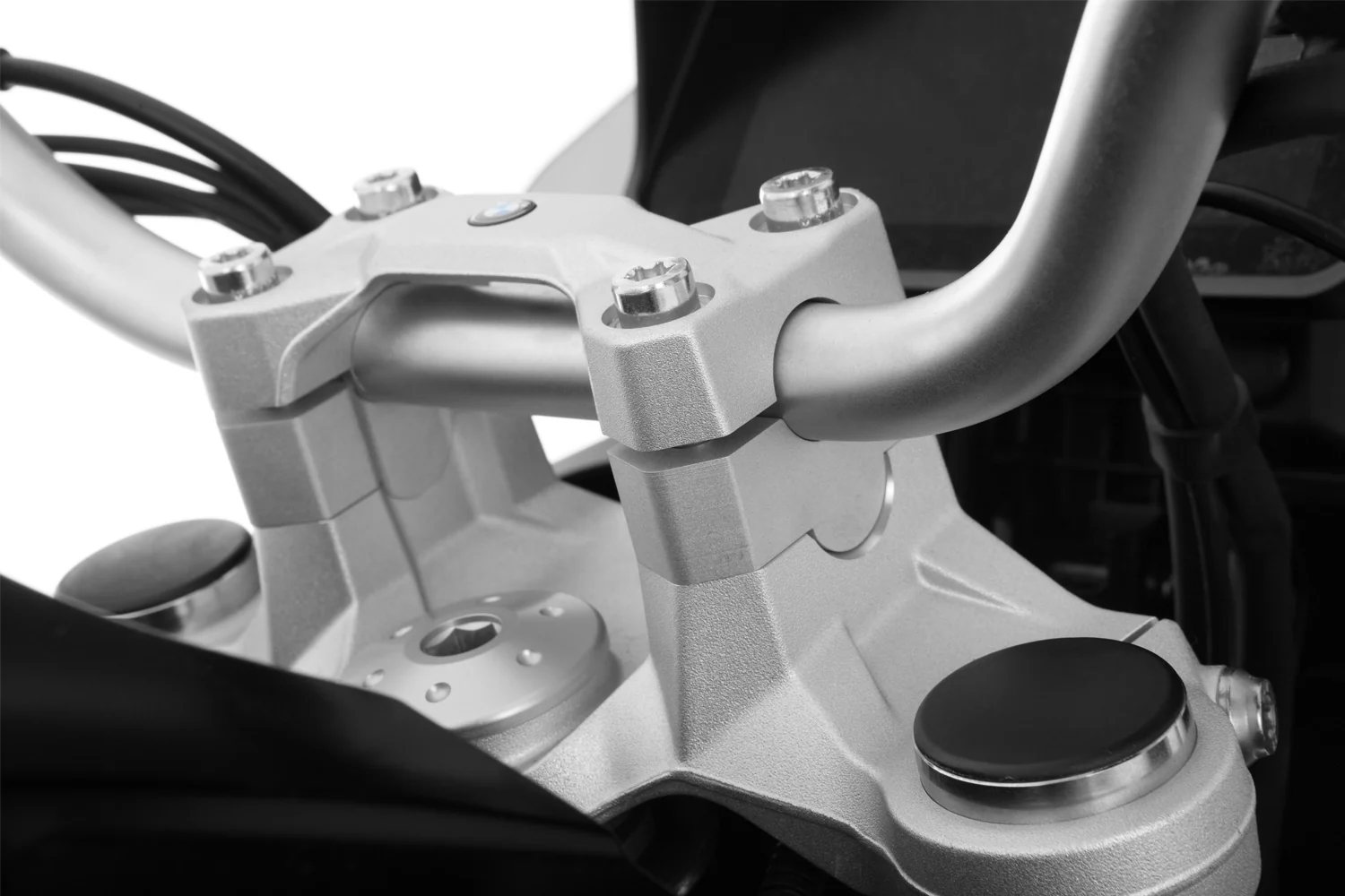 Wunderlich Handlebar Riser For Models | Silver | BMW F 750 GS - Image 3