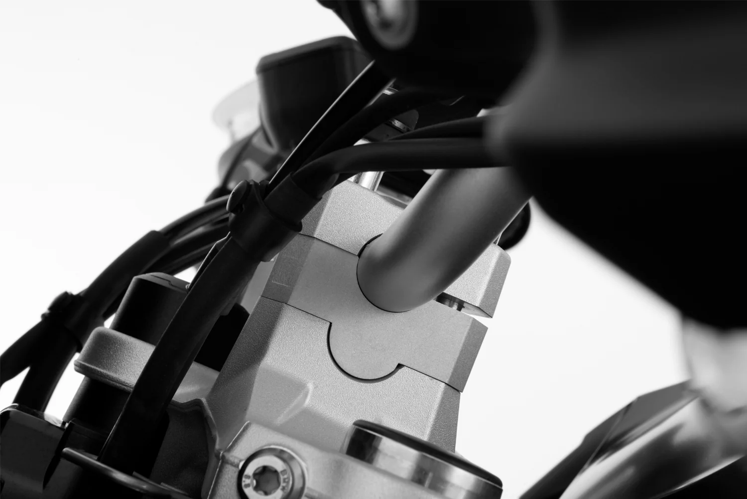 Wunderlich ERGO Handlebar Riser For Models | Silver | BMW F 750 GS - Image 3