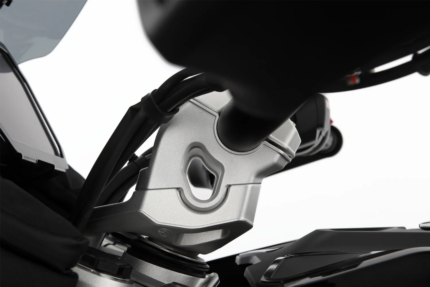 Wunderlich ERGO+ Handlebar Riser R 1300 | Silver - Image 4