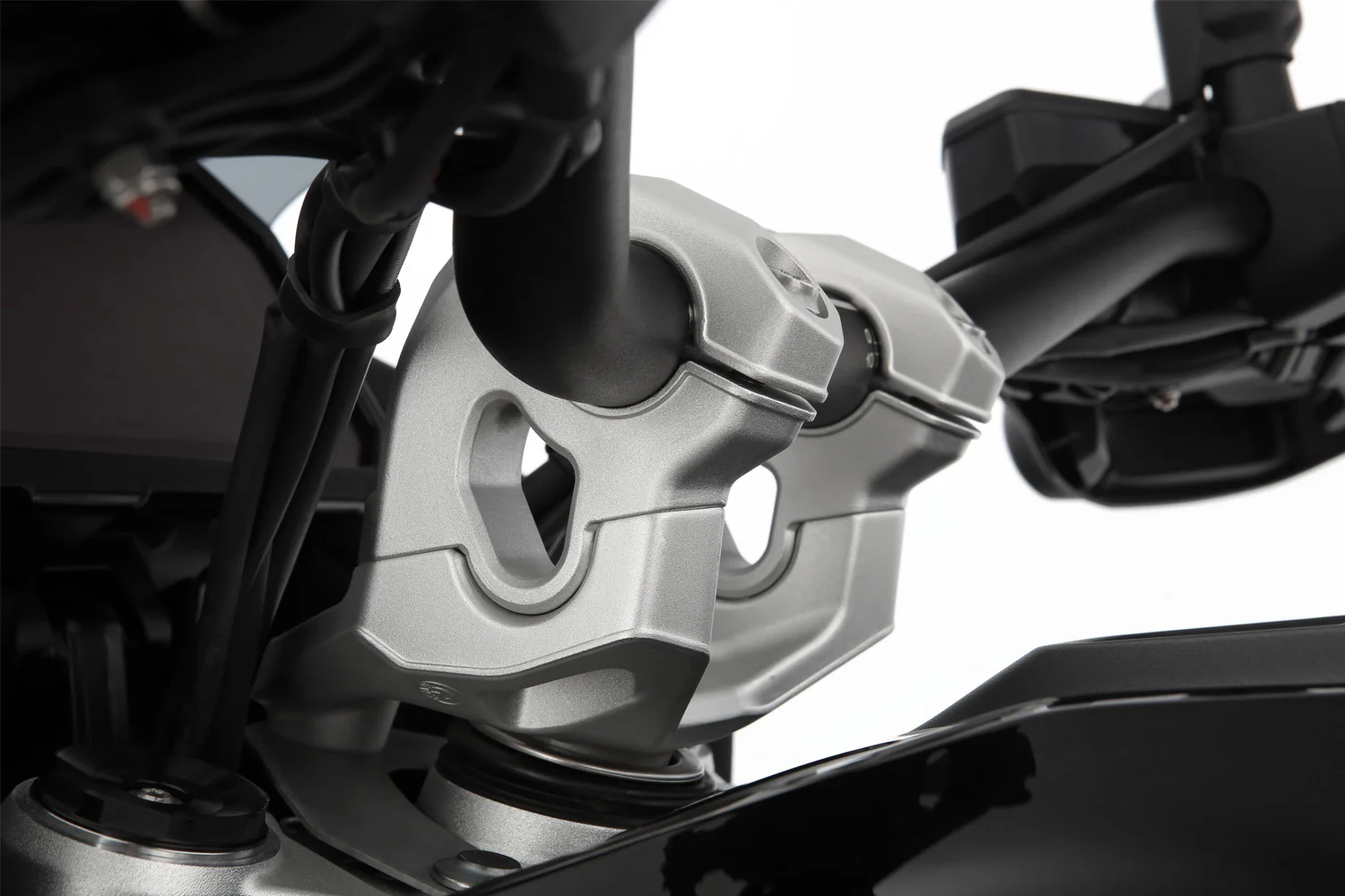 Wunderlich ERGO+ Handlebar Riser R 1300 | Silver - Image 5