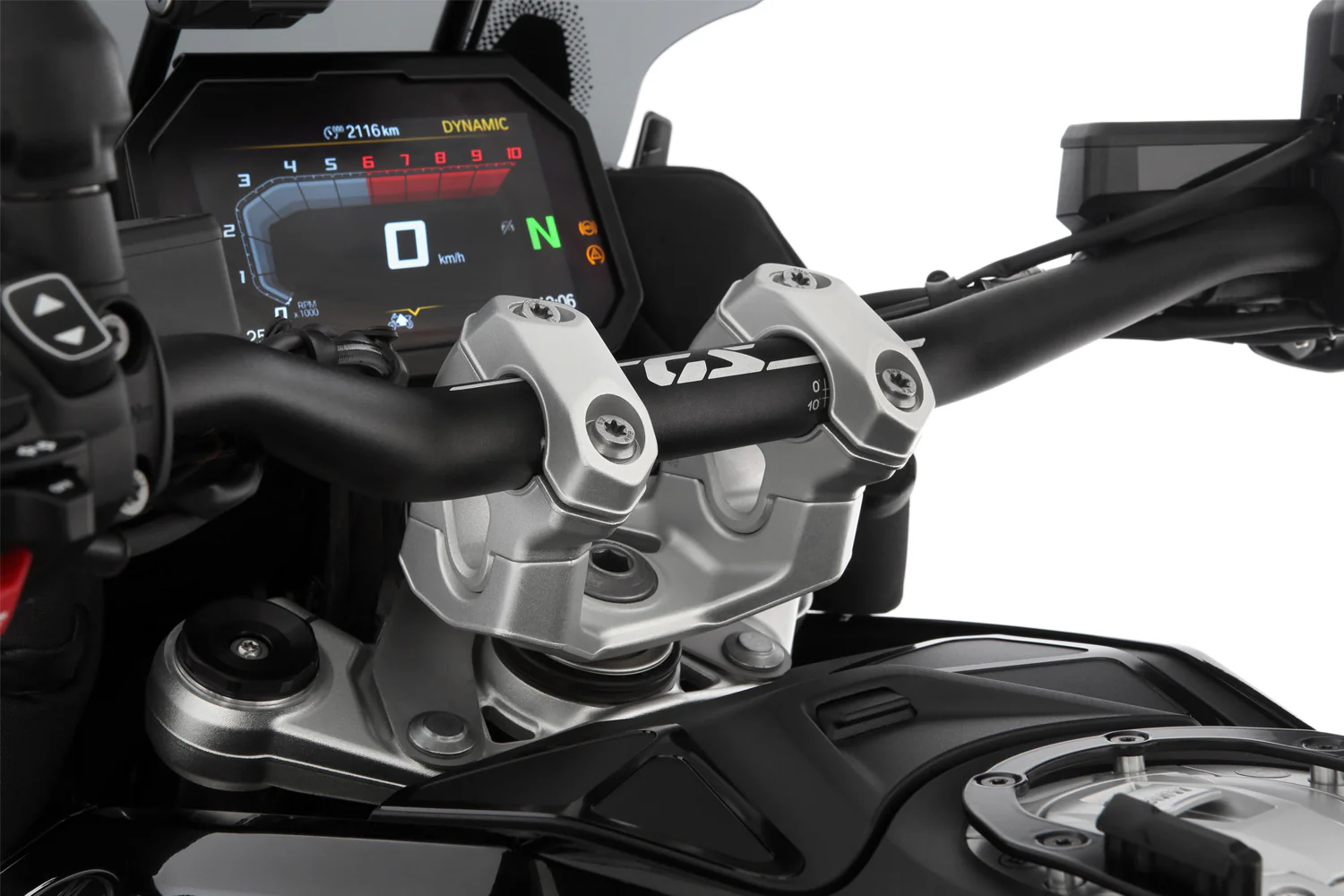 Wunderlich ERGO+ Handlebar Riser R 1300 | Silver - Image 6