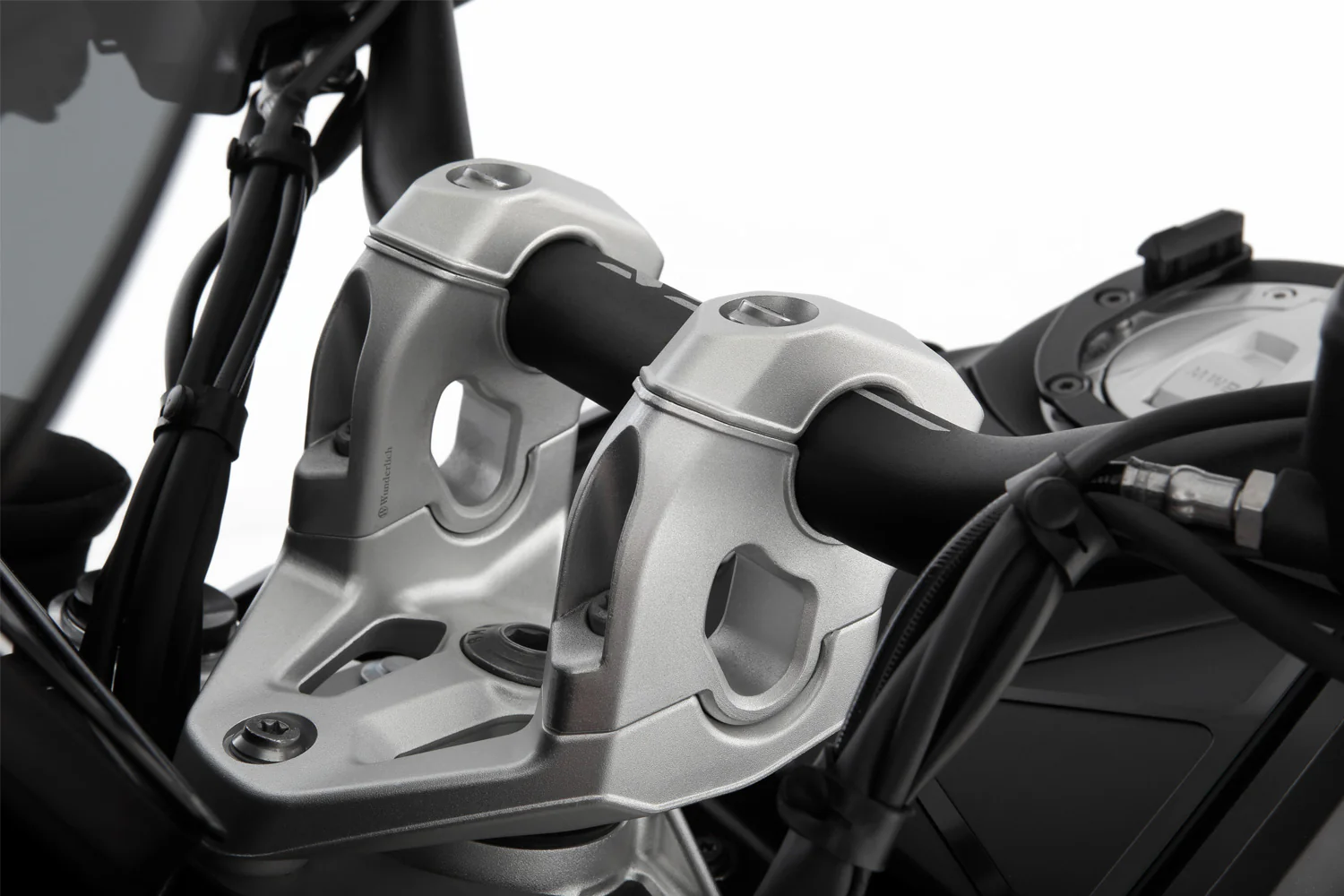 Wunderlich ERGO+ Handlebar Riser R 1300 | Silver - Image 7
