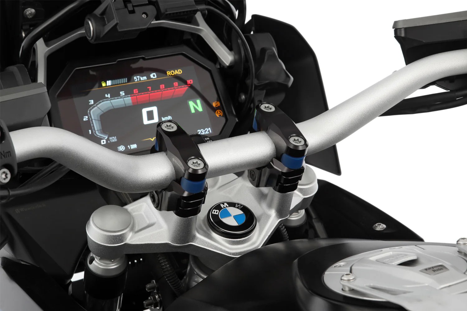 Wunderlich ERGO Proflex Handlebar Riser 27mm | Black | BMW R 1250 GS - Image 7