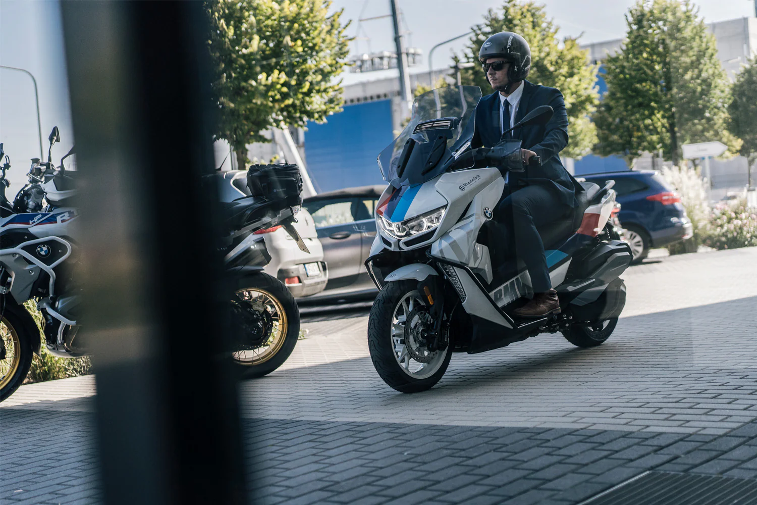 Wunderlich Fairing Protection Bars | Black | BMW C 400 GT - Image 8