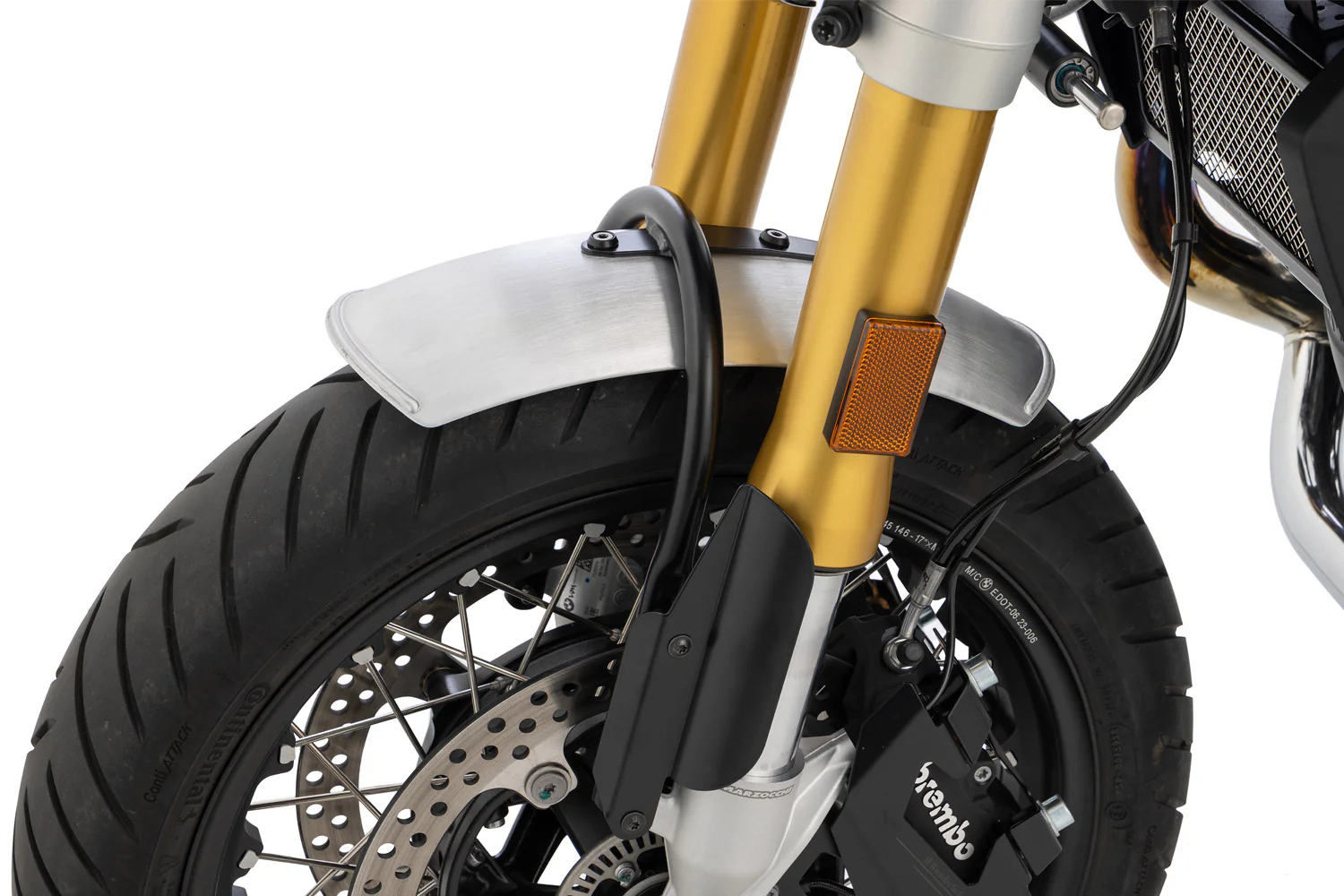 Wunderlich Classic Front Fender Low | Silver | BMW R nineT - Image 7
