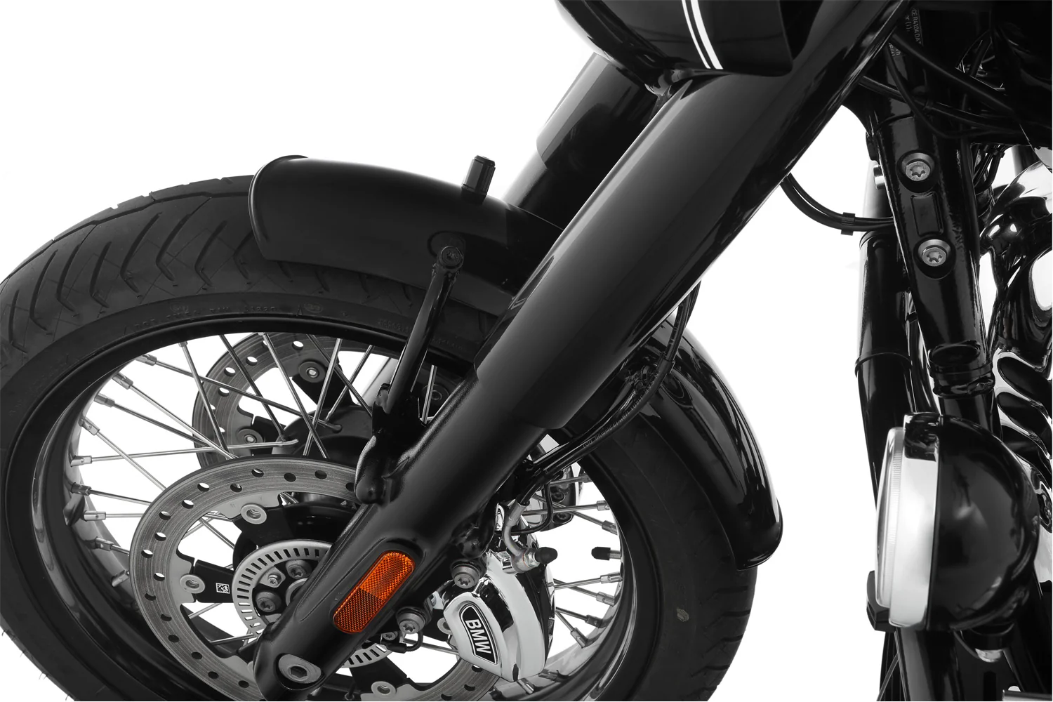 Wunderlich Front Fender Rockbob Aluminium Untreated | Silver | BMW R 18 - Image 3