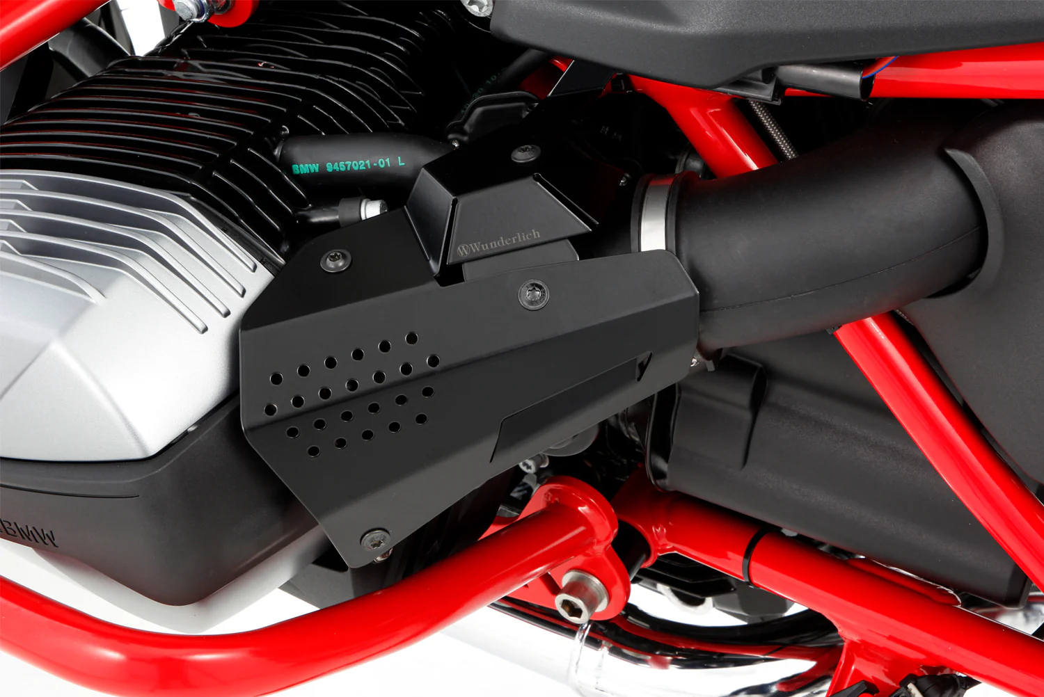 Wunderlich Fuel Injection System Cover Set | Black | BMW R nineT
