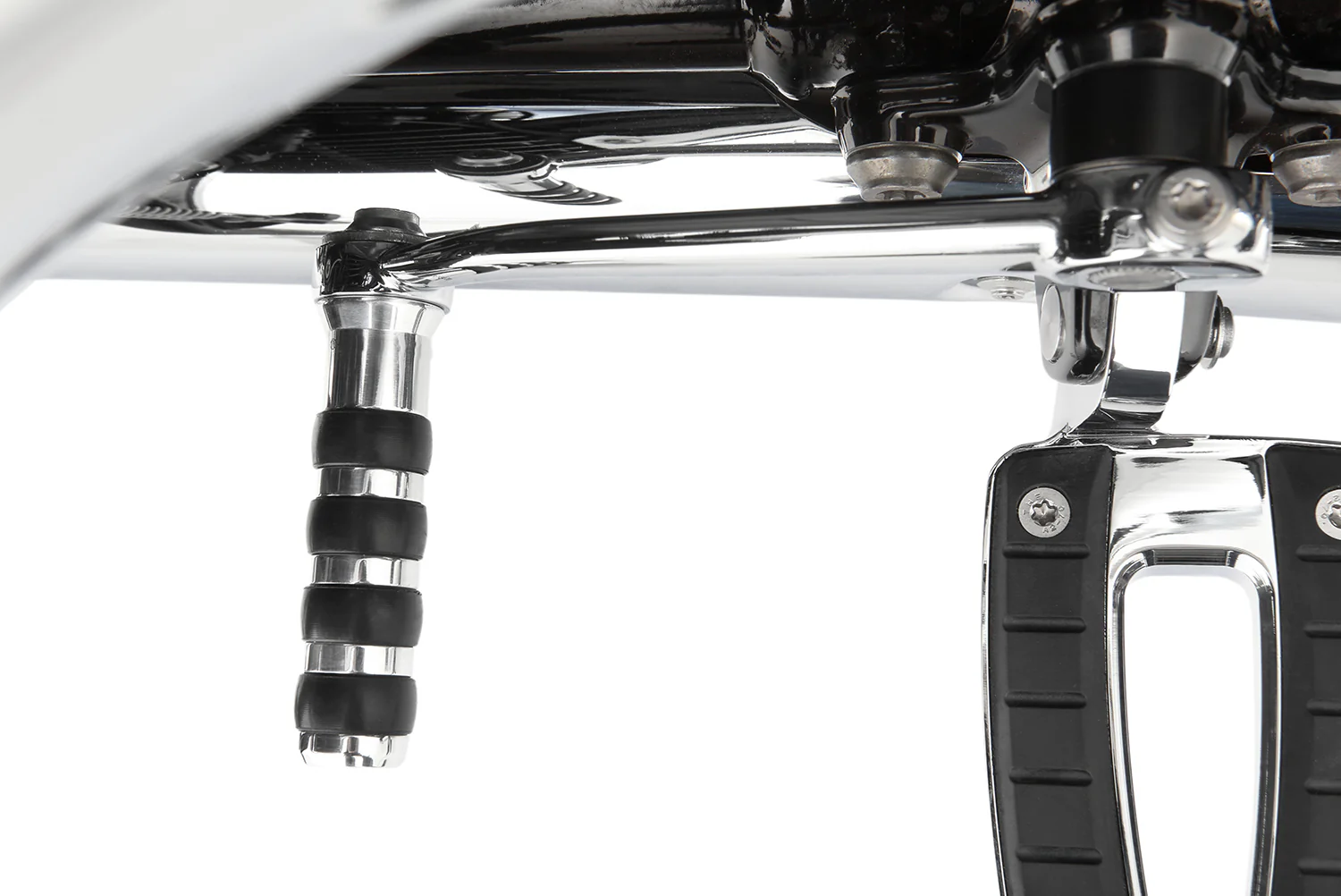 Wunderlich Gear-shifter Extension with Footrests | Chrome | BMW R 18