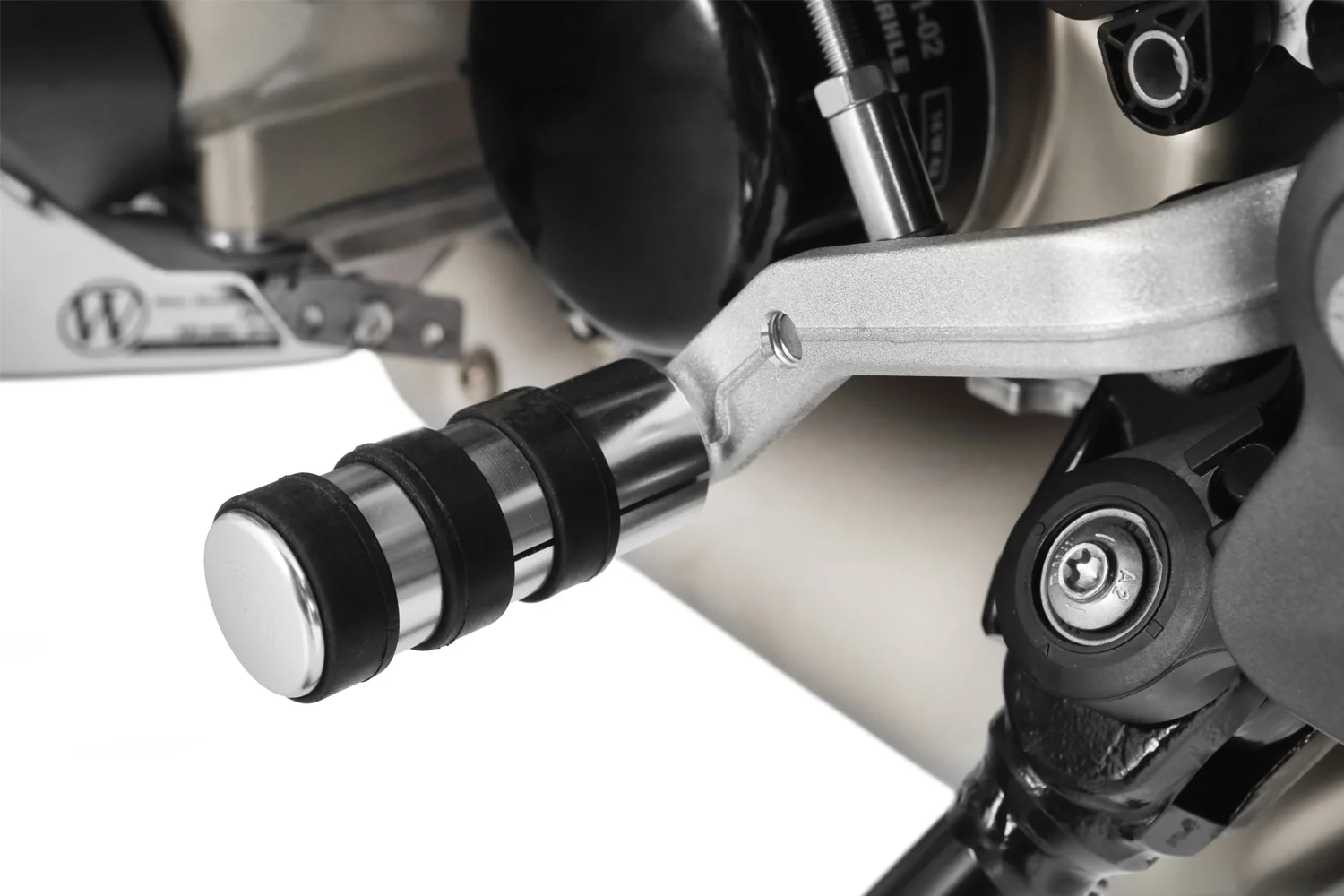 Wunderlich Gearshift Lever Enlargement Touring | Silver | BMW R nineT - Image 6