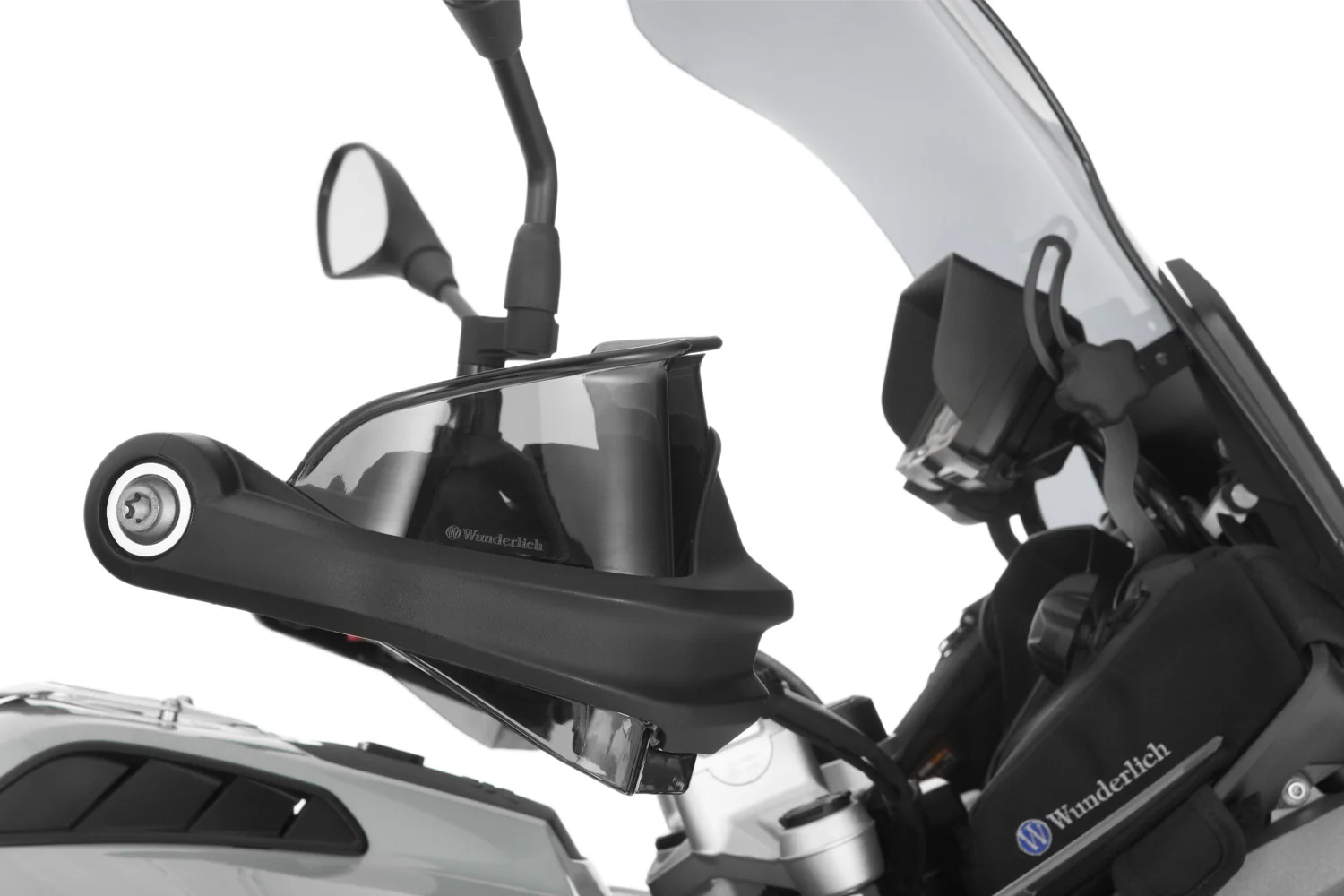 Wunderlich Hand Guard Extension Ergo | Light Smoke | BMW R 1250 GS - Image 7