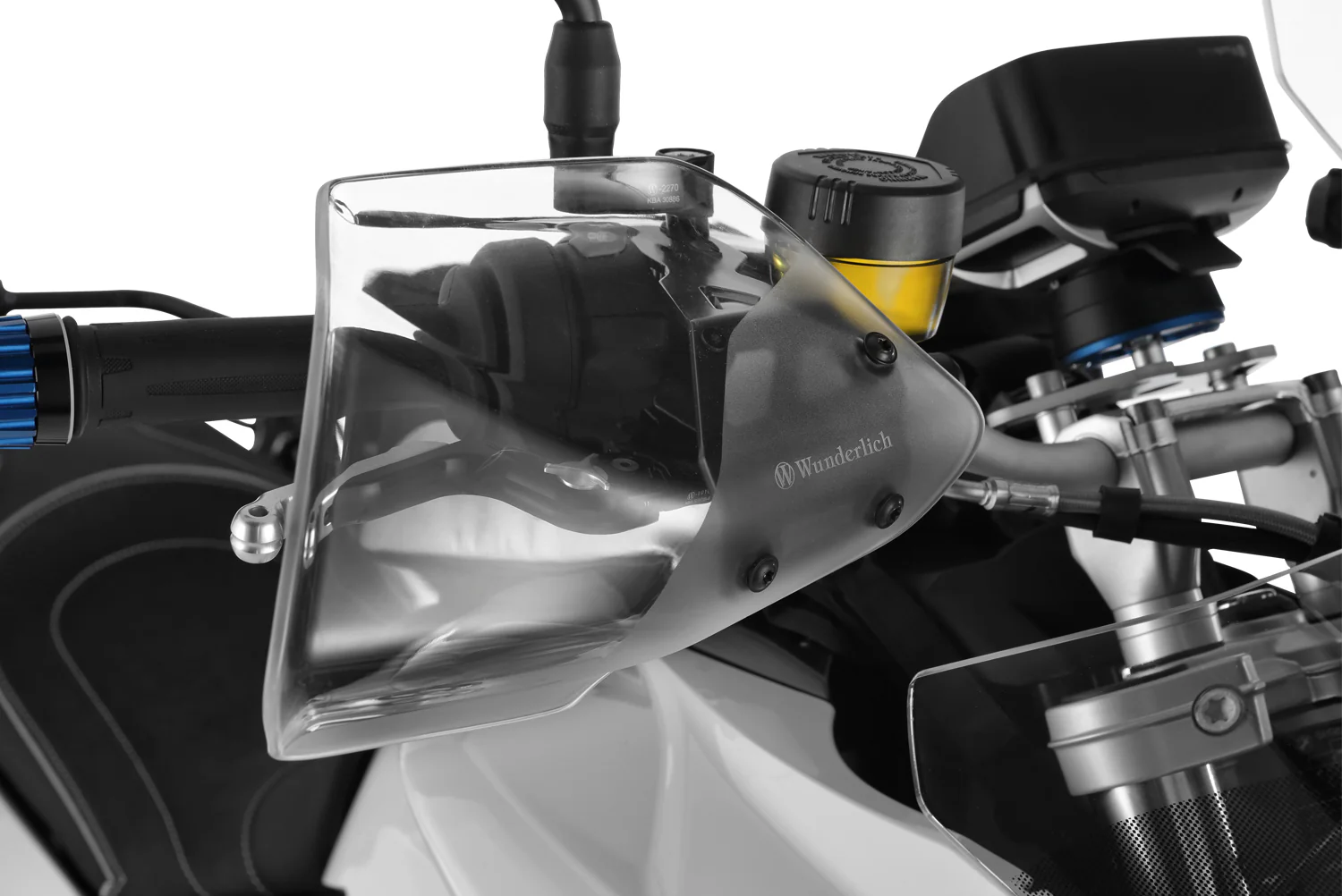 Wunderlich Hand Guards | Clear | BMW F 650 GS - Image 3